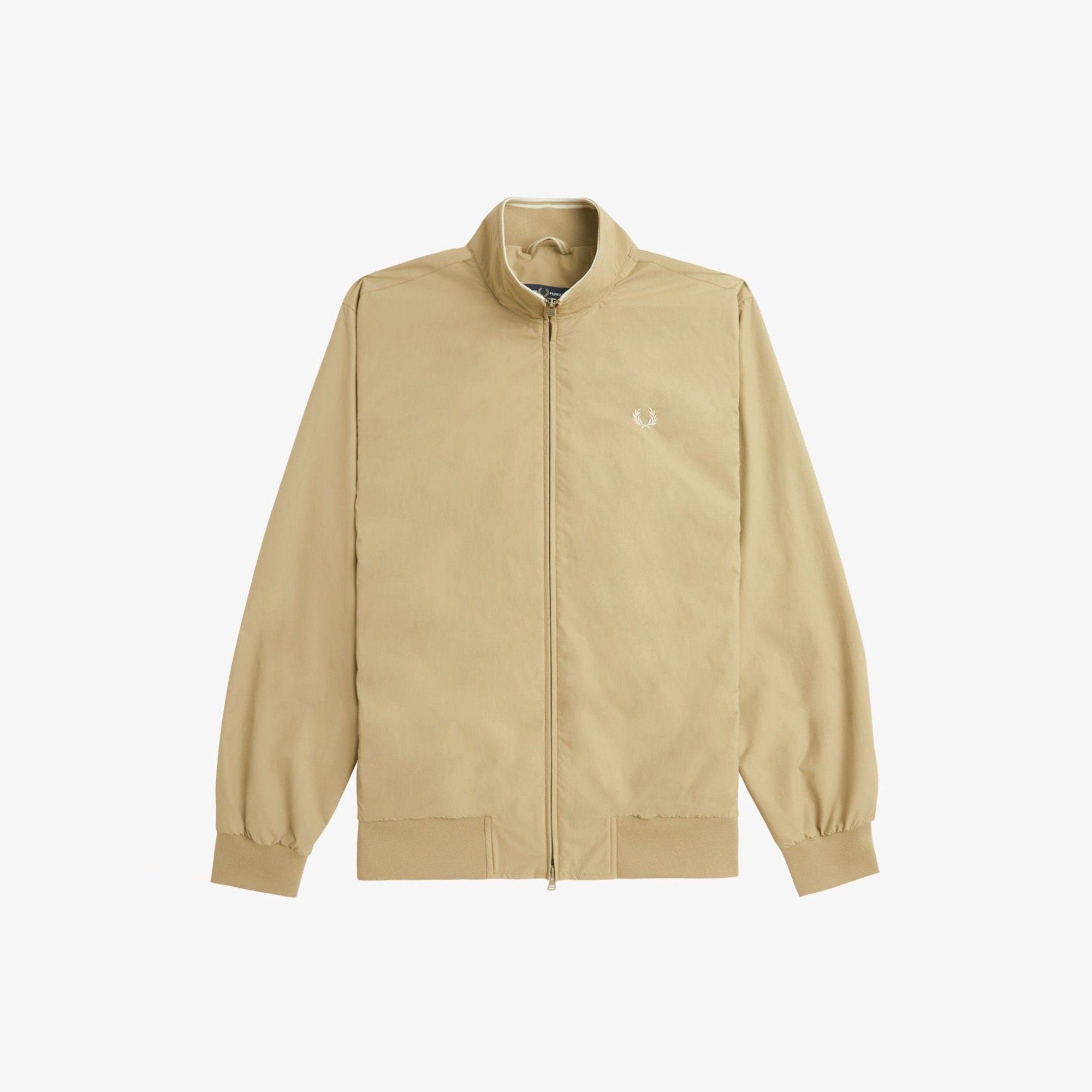 Fred Perry Brentham Jacket - Warm Stone