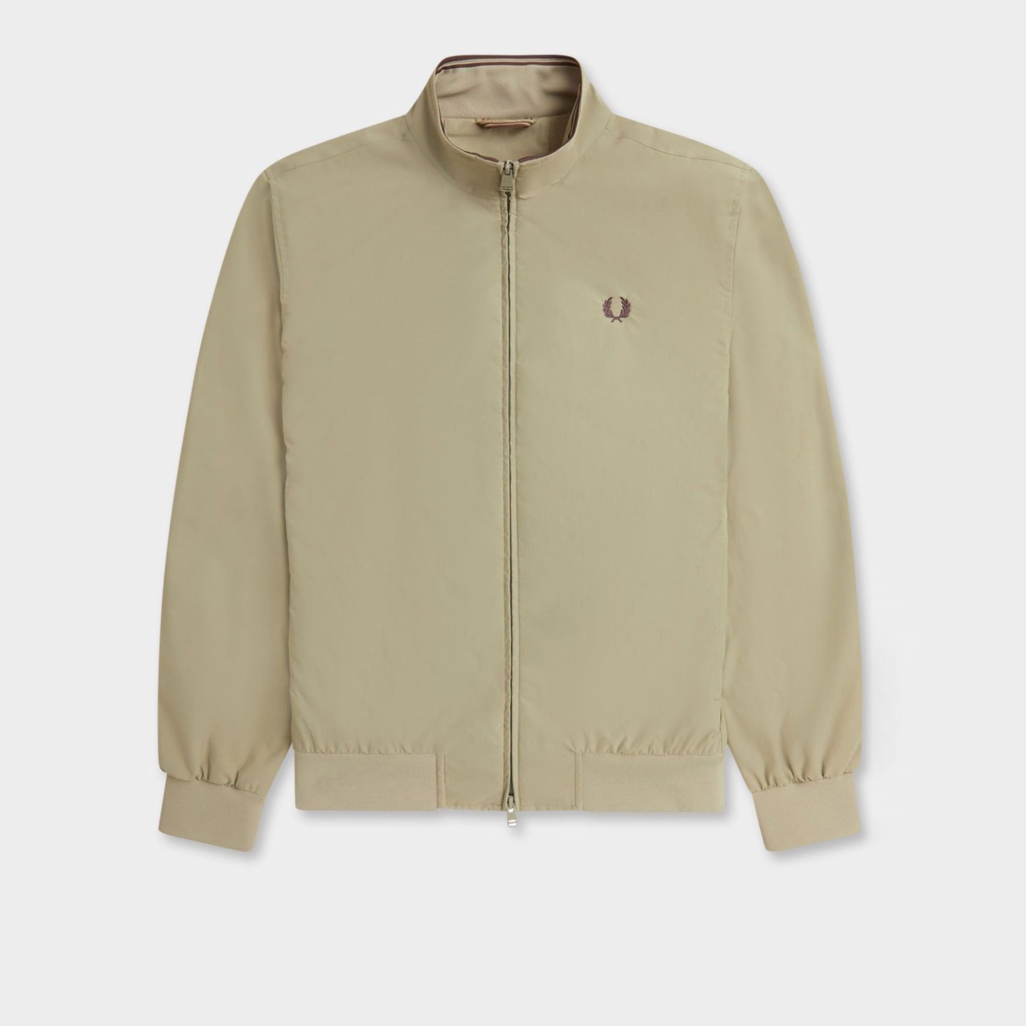 Fred Perry Brentham Jacket - Warm Grey