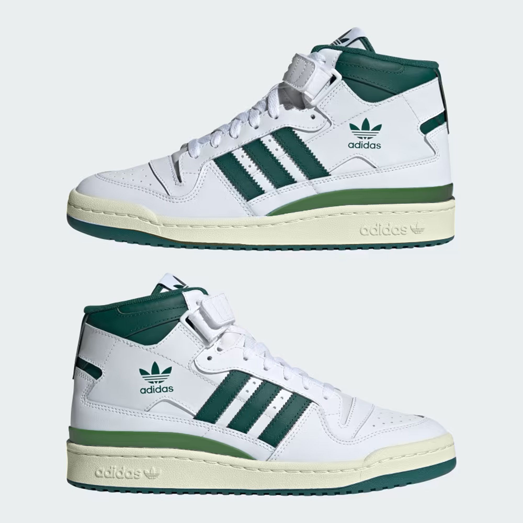 adidas Forum Mid - White / Green