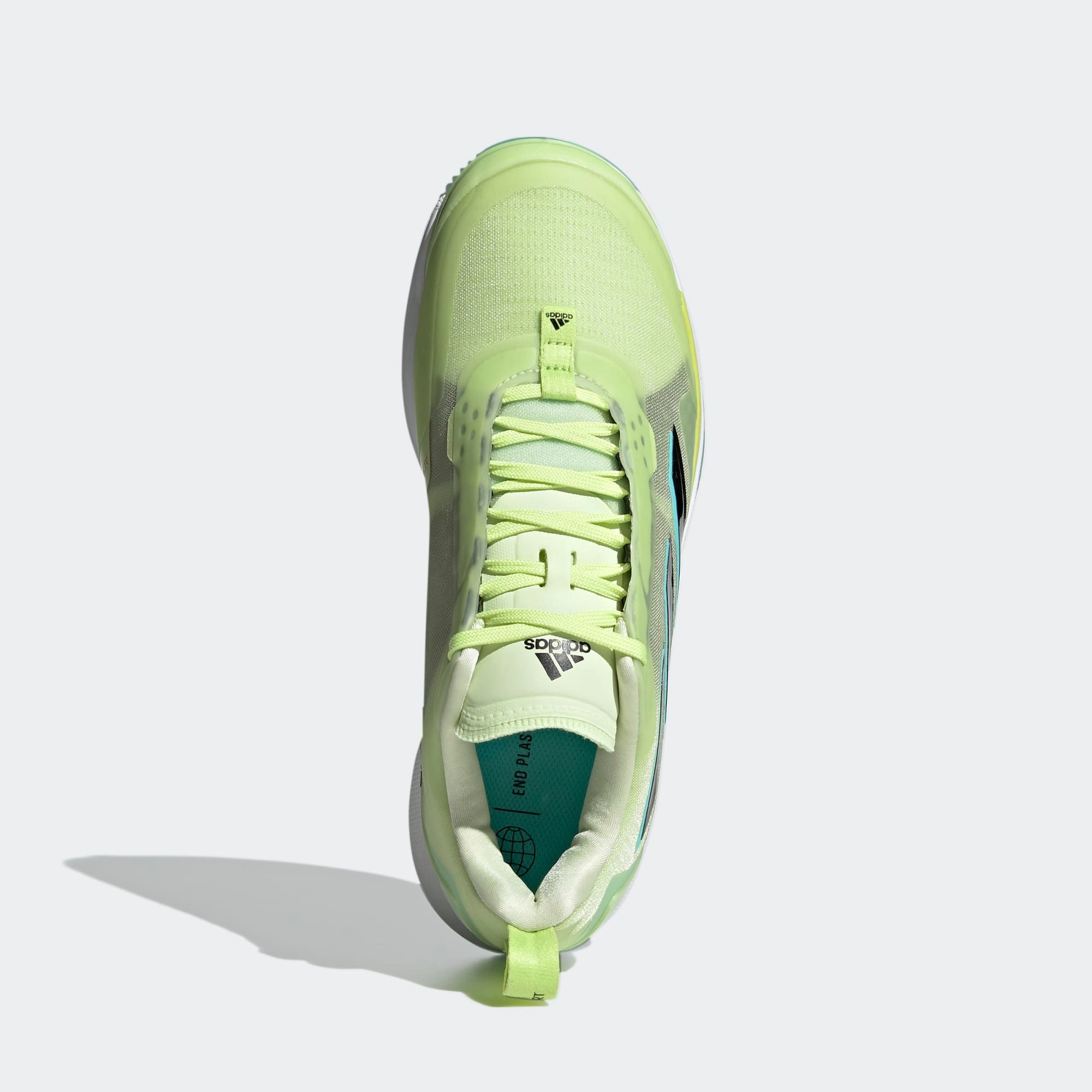  adidas Avacourt Court Tennis - Lime/Core Black 