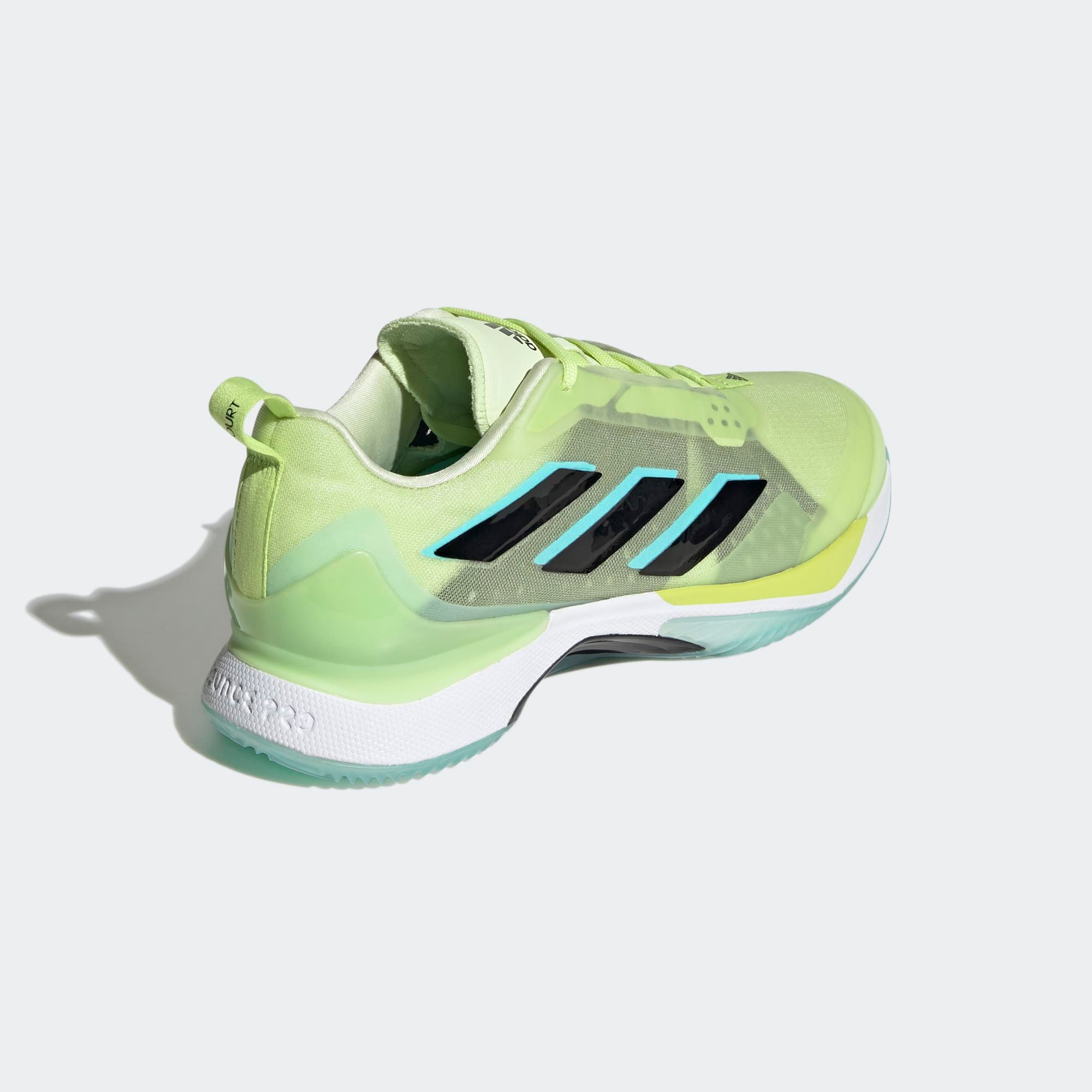  adidas Avacourt Court Tennis - Lime/Core Black 