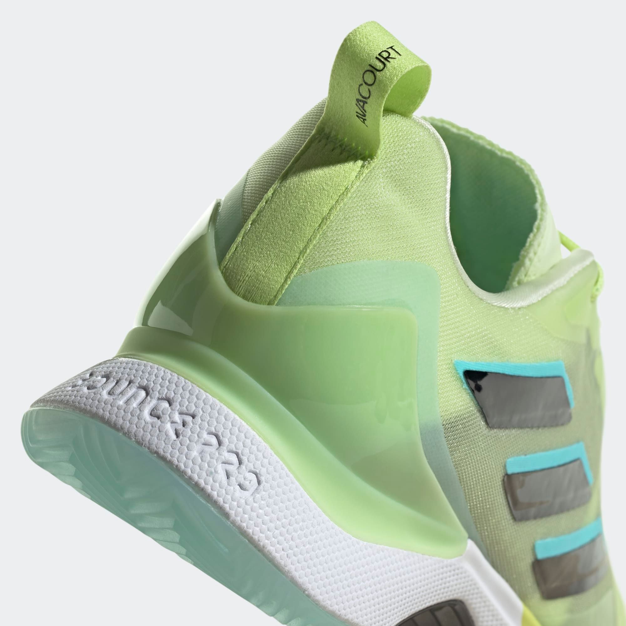  adidas Avacourt Court Tennis - Lime/Core Black 