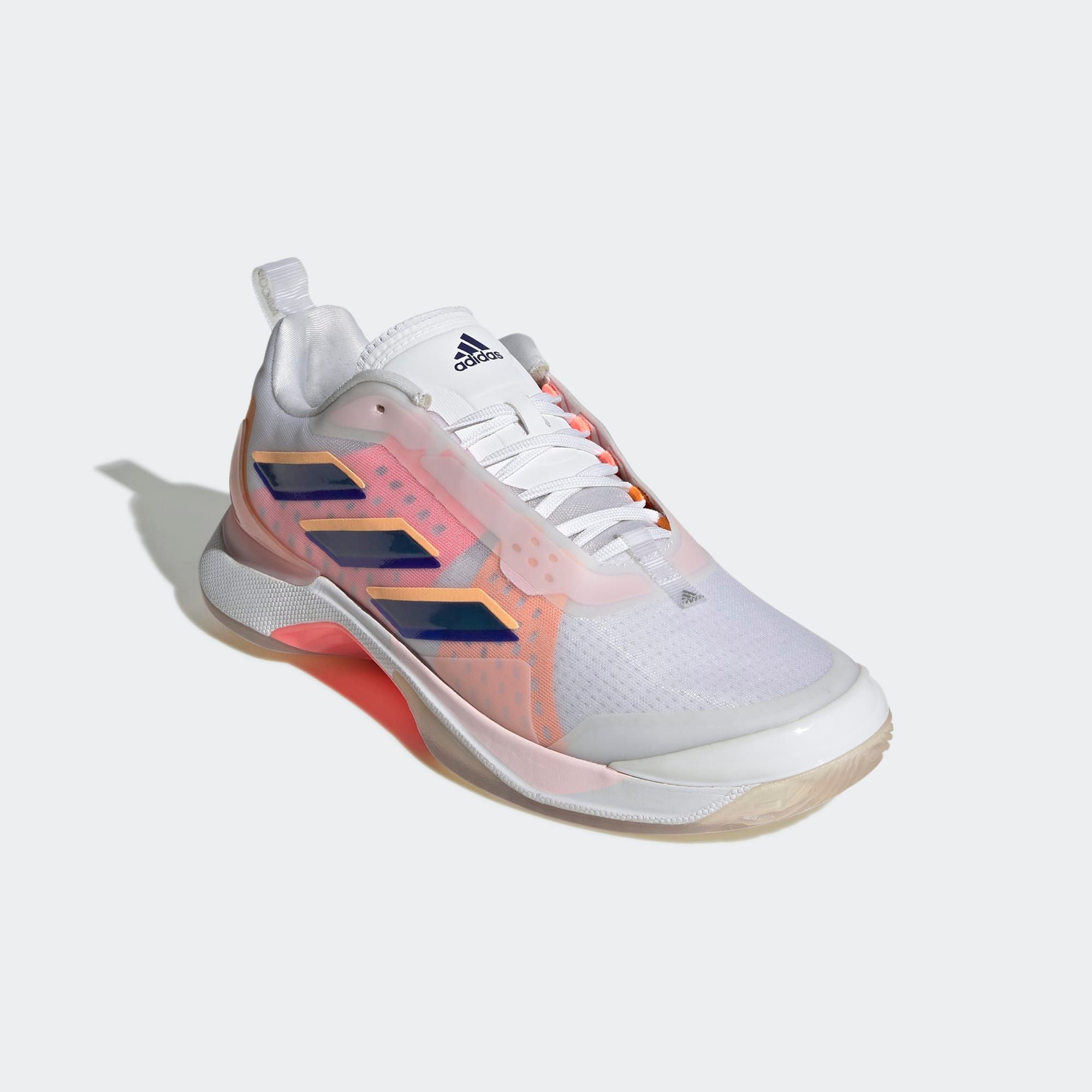  adidas Avacourt Court Tennis - Legacy Indigo/Flash Orange 