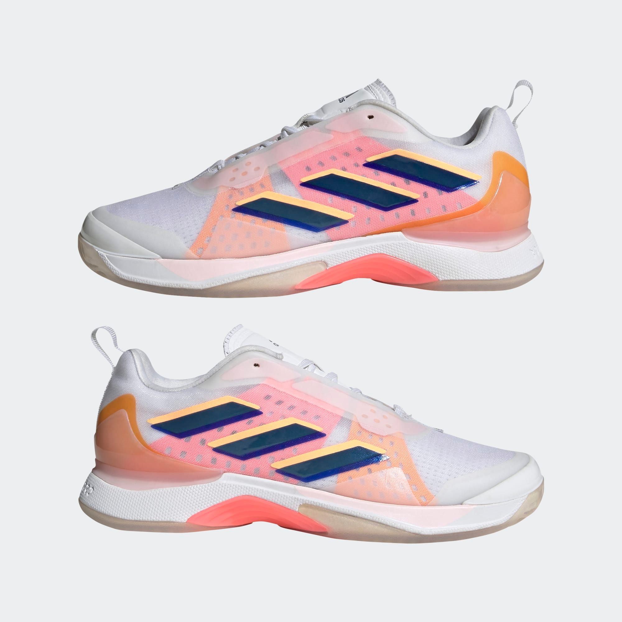  adidas Avacourt Court Tennis - Legacy Indigo/Flash Orange 