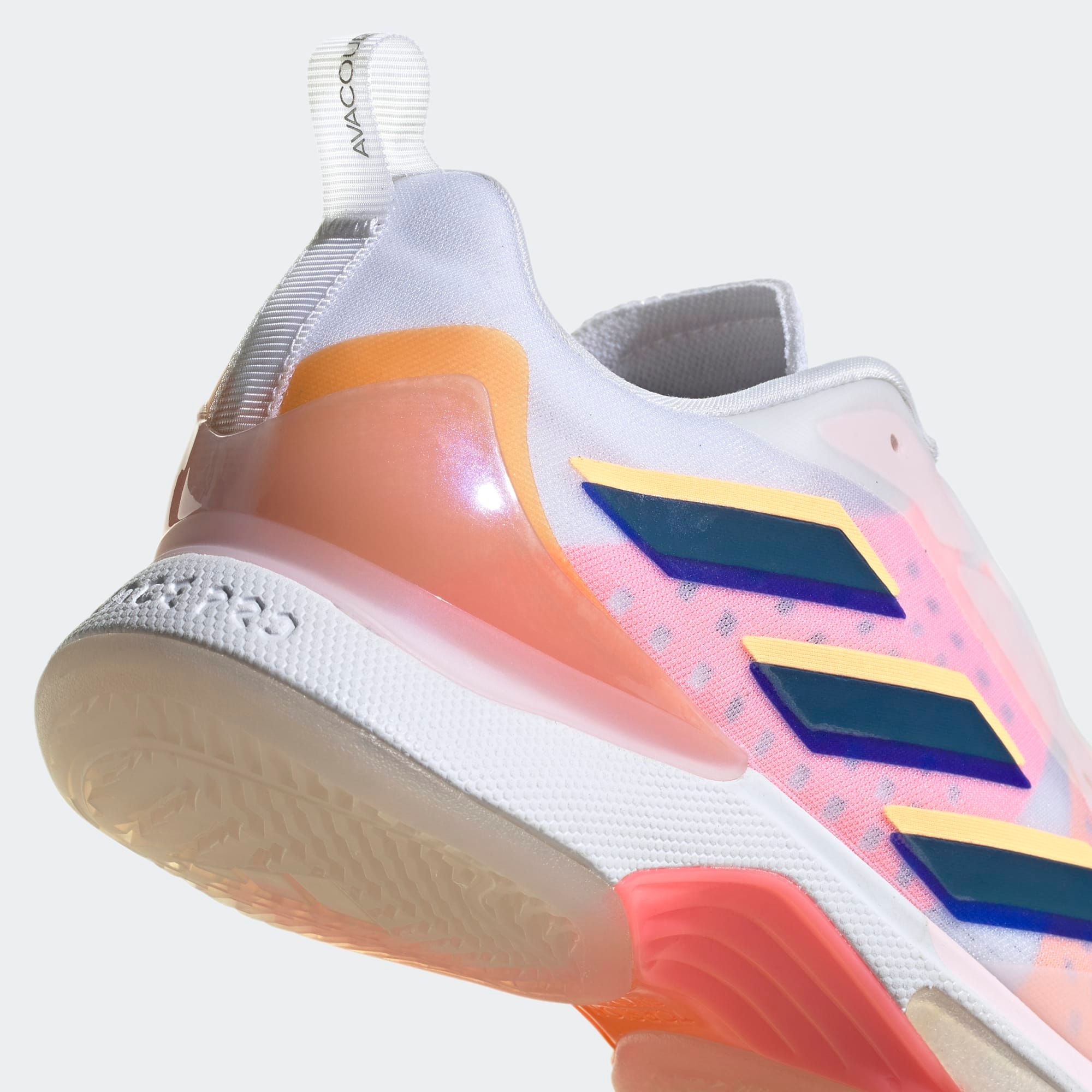  adidas Avacourt Court Tennis - Legacy Indigo/Flash Orange 