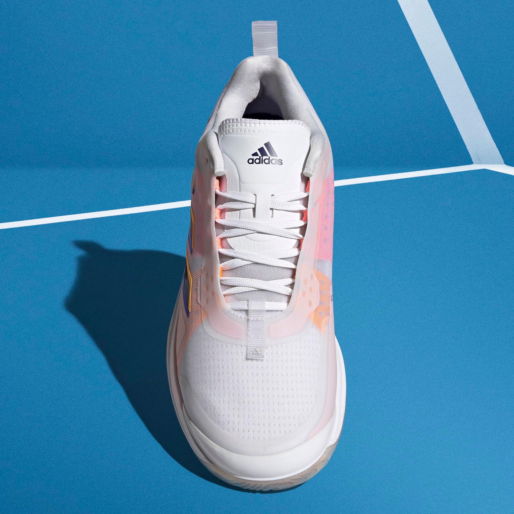  adidas Avacourt Court Tennis - Legacy Indigo/Flash Orange 