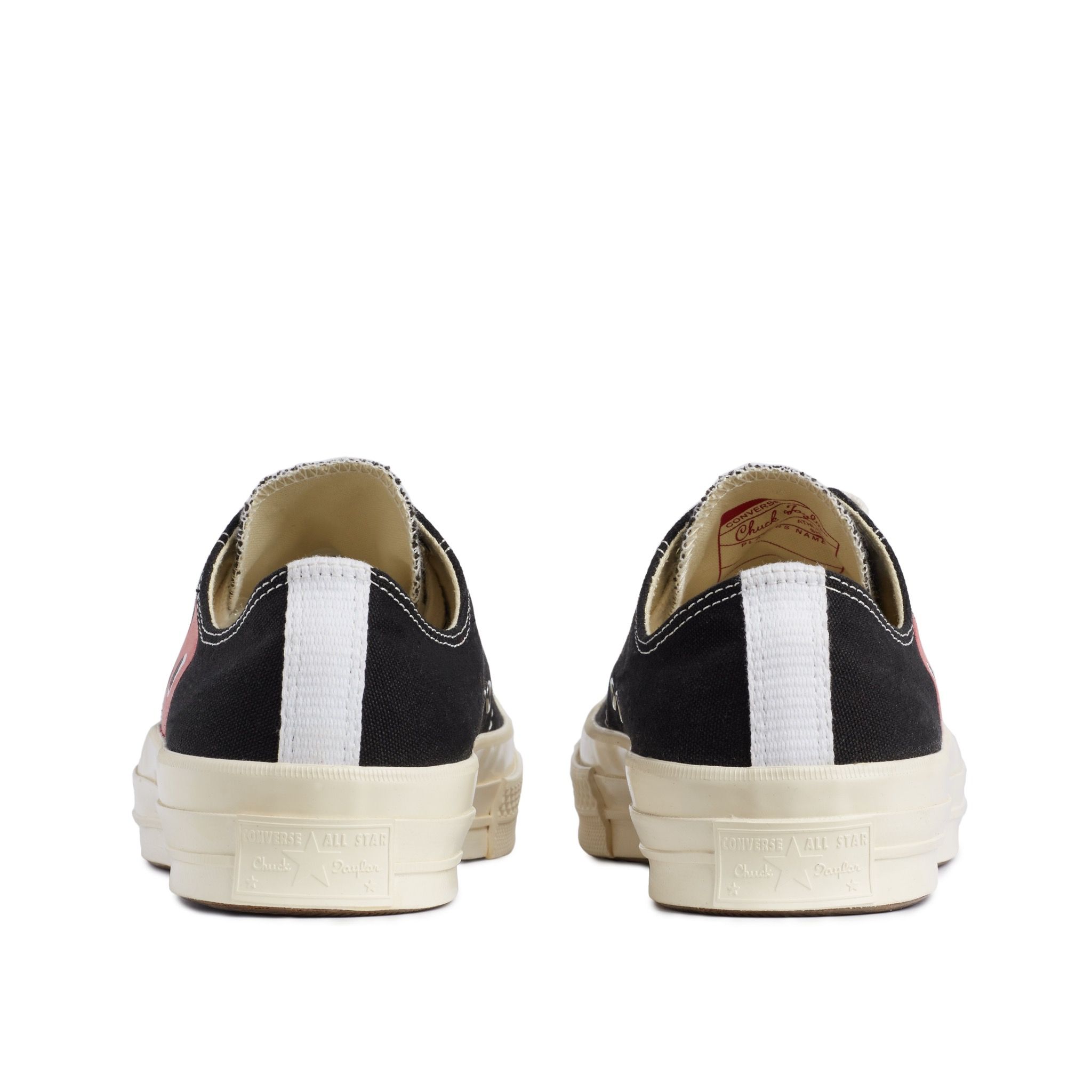 Comme des Garcons PLAY x Converse Chuck Taylor 1970s Low - Black