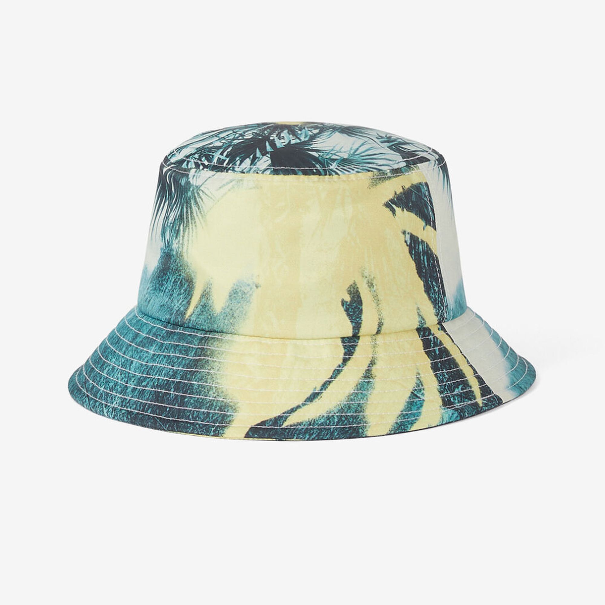  KENZO Hawaiian Graffiti Bucket Hat - Vanilla 