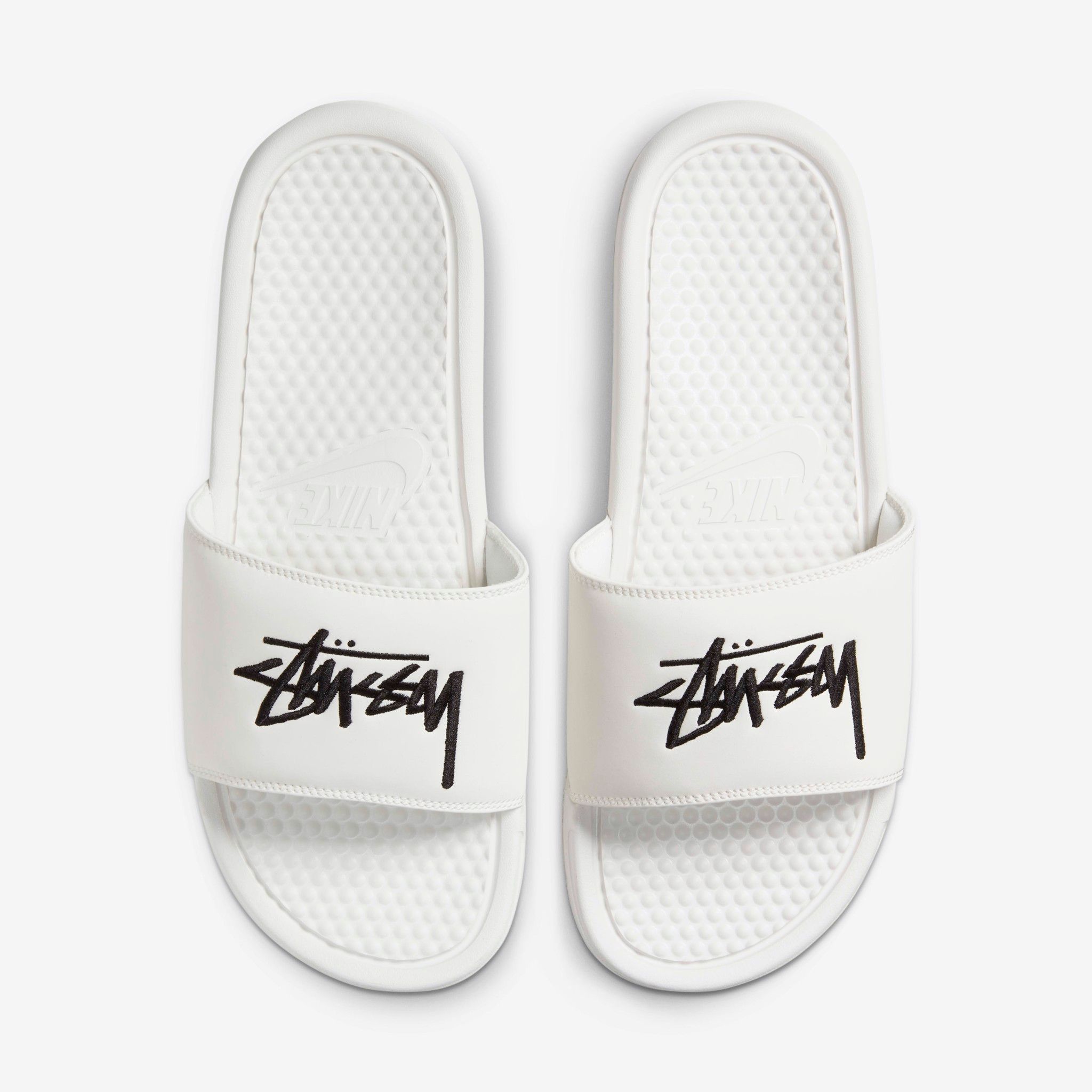 Stussy x Nike Benassi Slide - Sail
