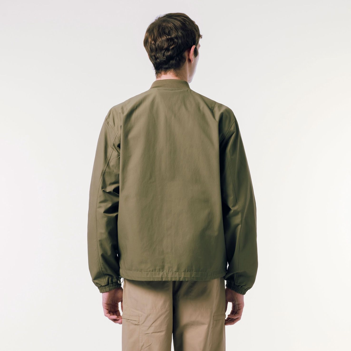 Lacoste Lightweight Bomber Jacket - Khaki