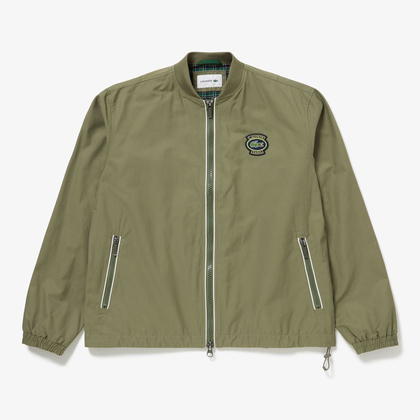 Lacoste Lightweight Bomber Jacket - Khaki
