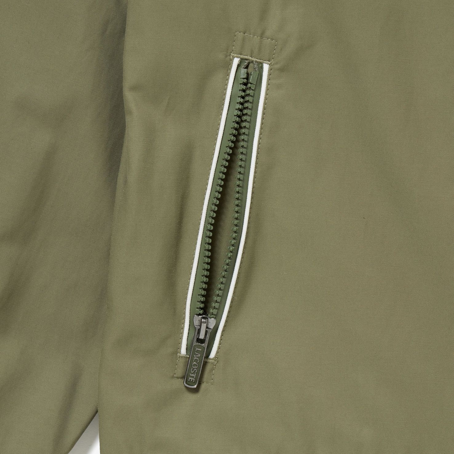 Lacoste Lightweight Bomber Jacket - Khaki
