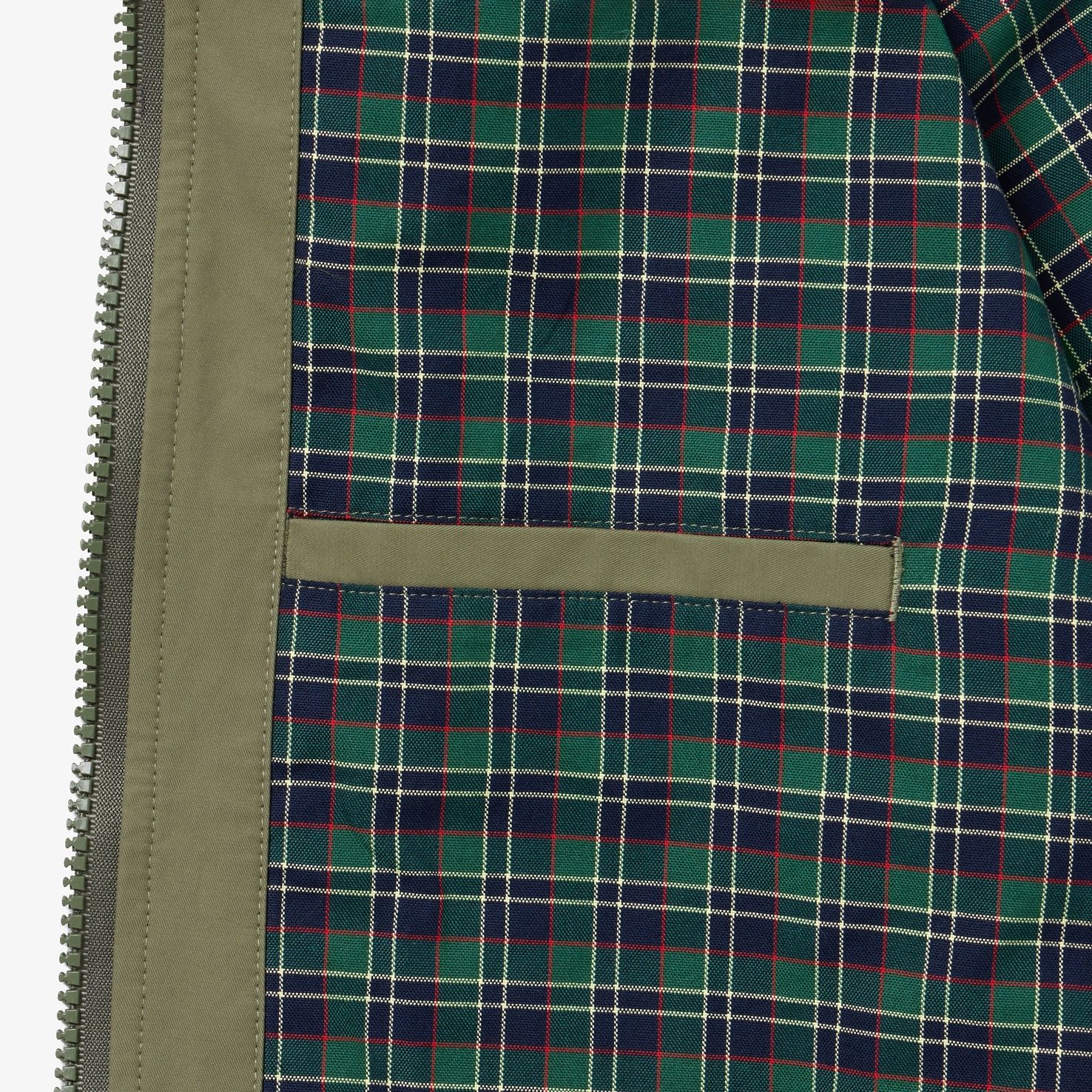 Lacoste Lightweight Bomber Jacket - Khaki