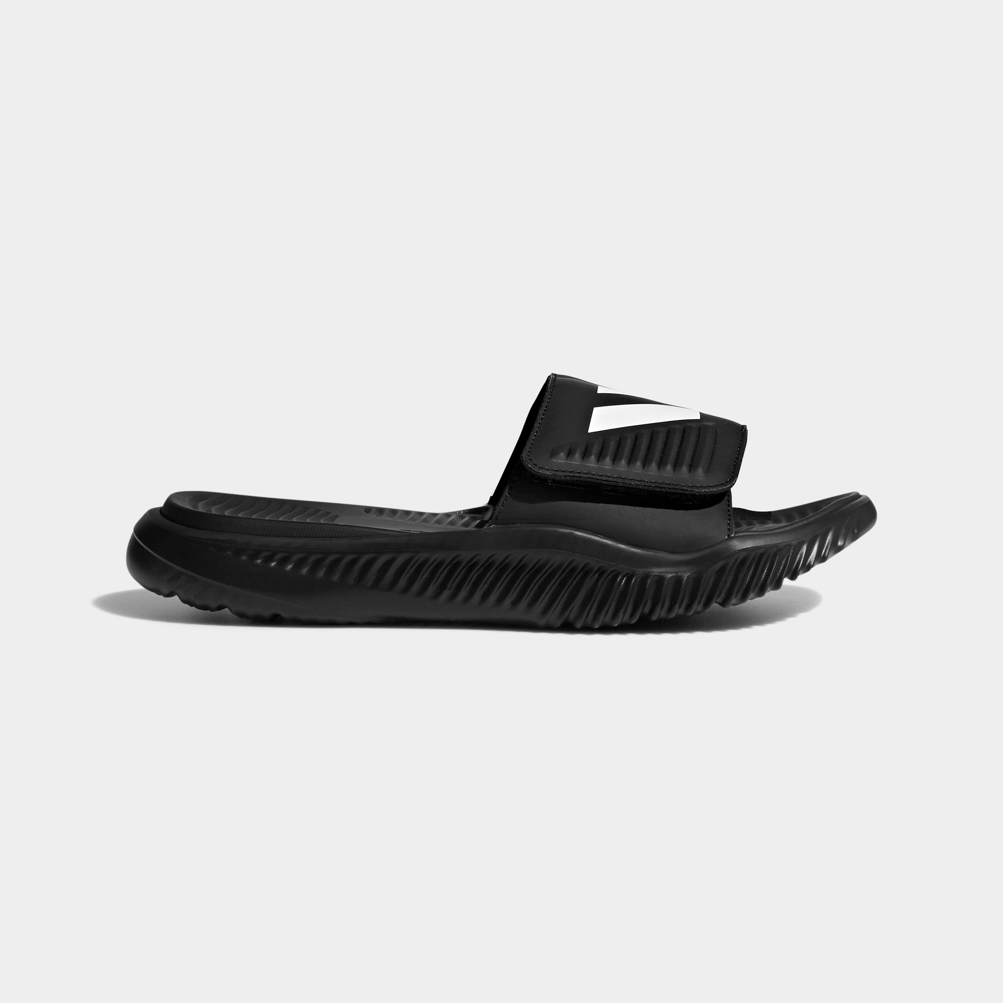 adidas Alphabounce Basketball Slide 'Triple Black'