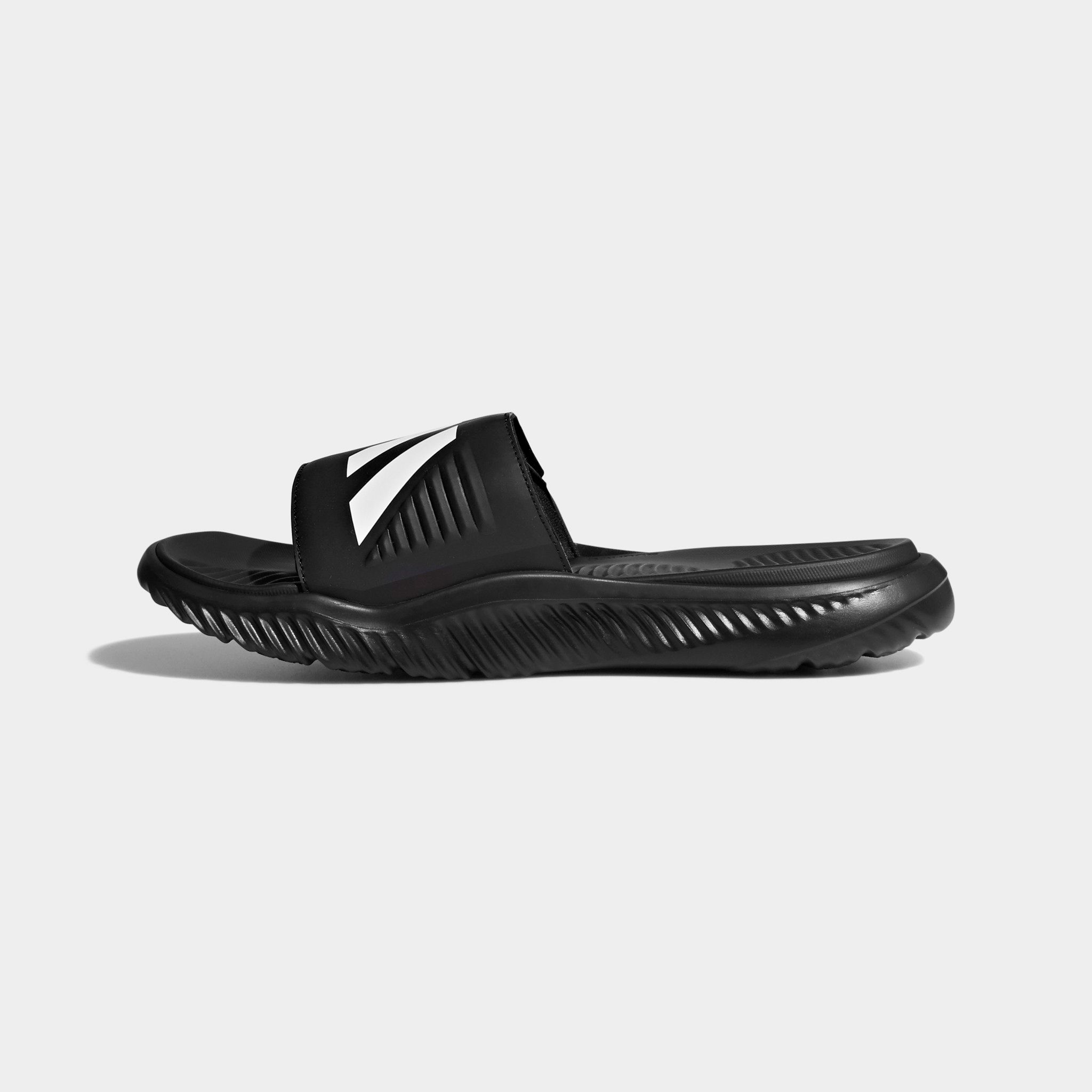 adidas Alphabounce Basketball Slide 'Triple Black'