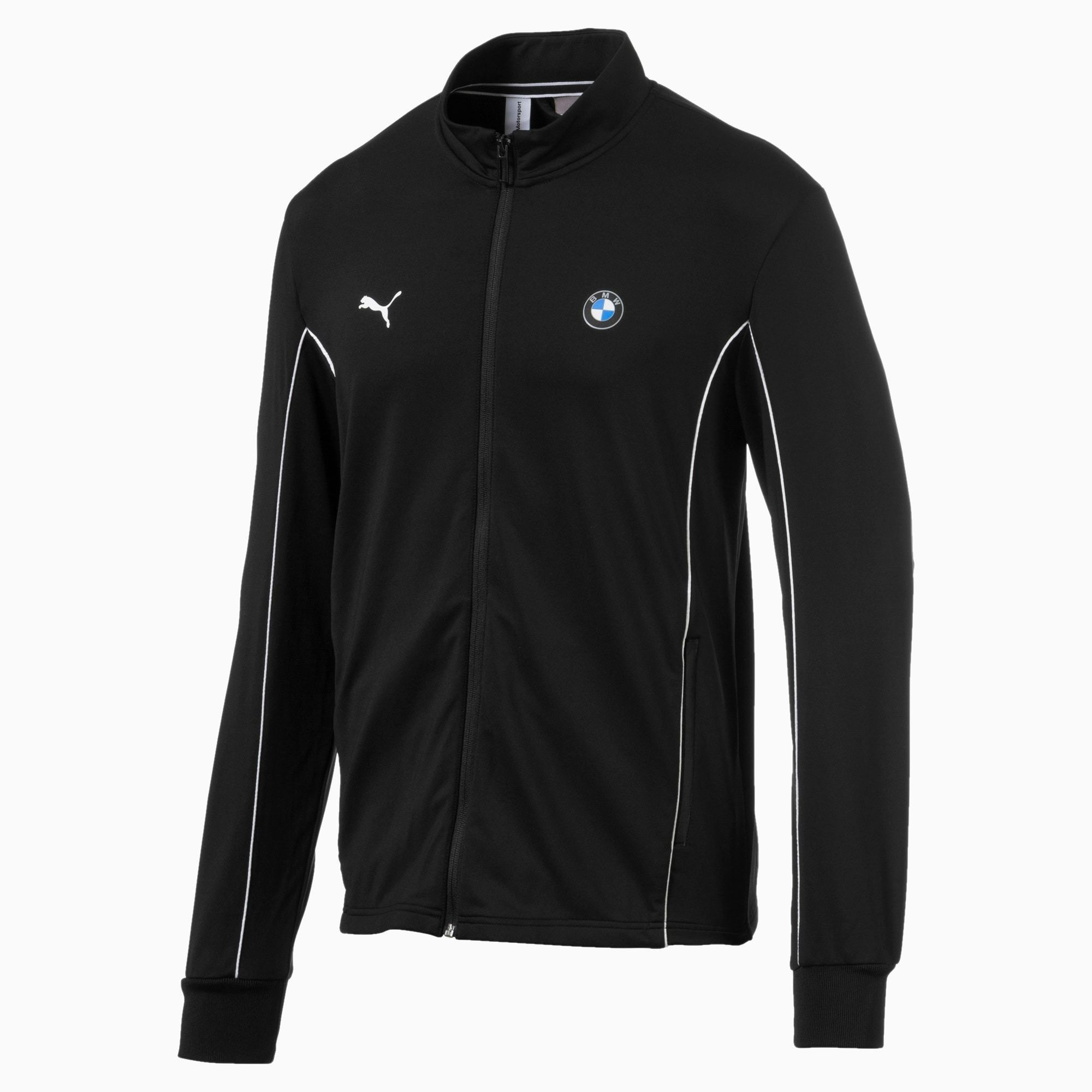  BMW Motorsport Slim Fit Track Jacket - Black 