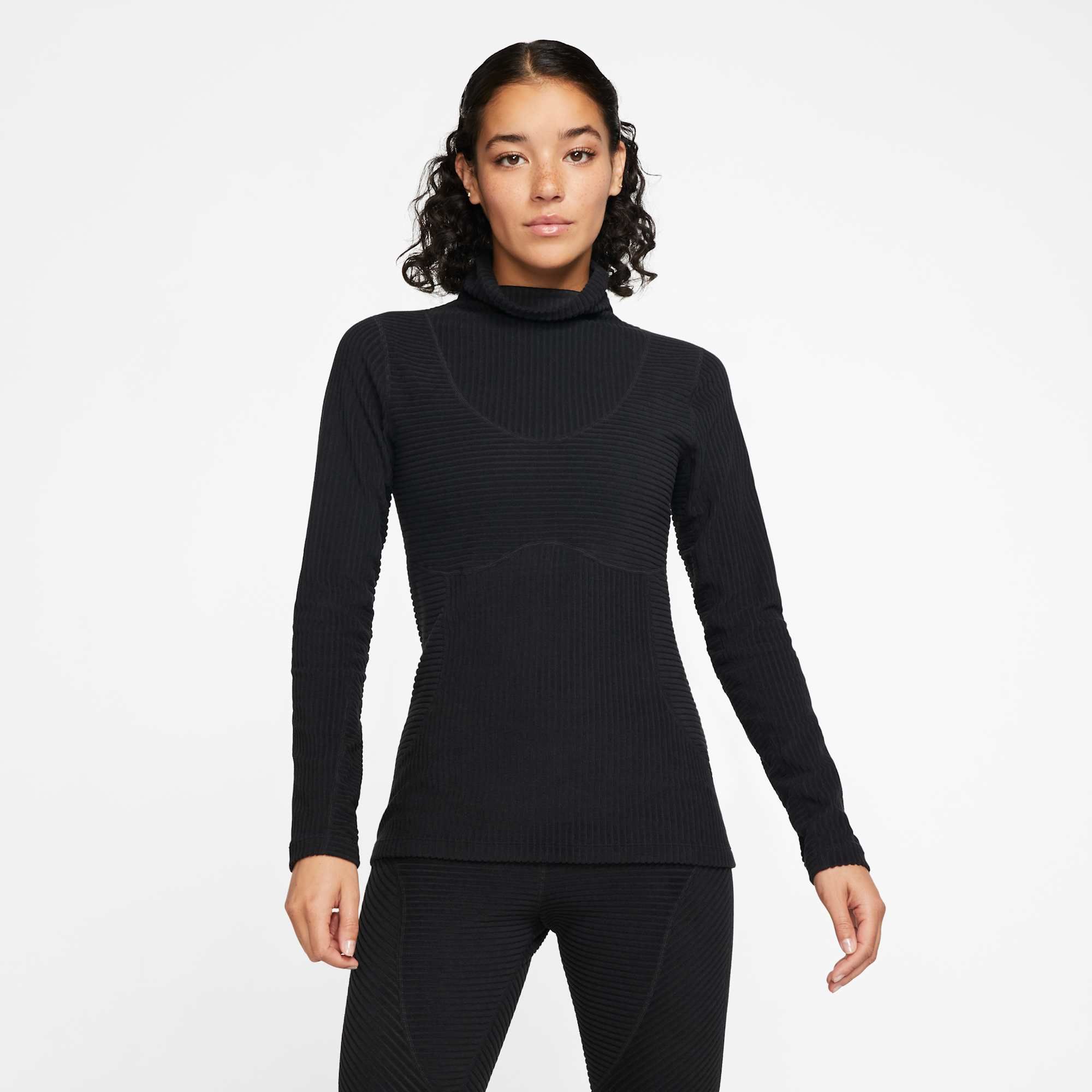 Nike Pro Hyperwarm Velour Top