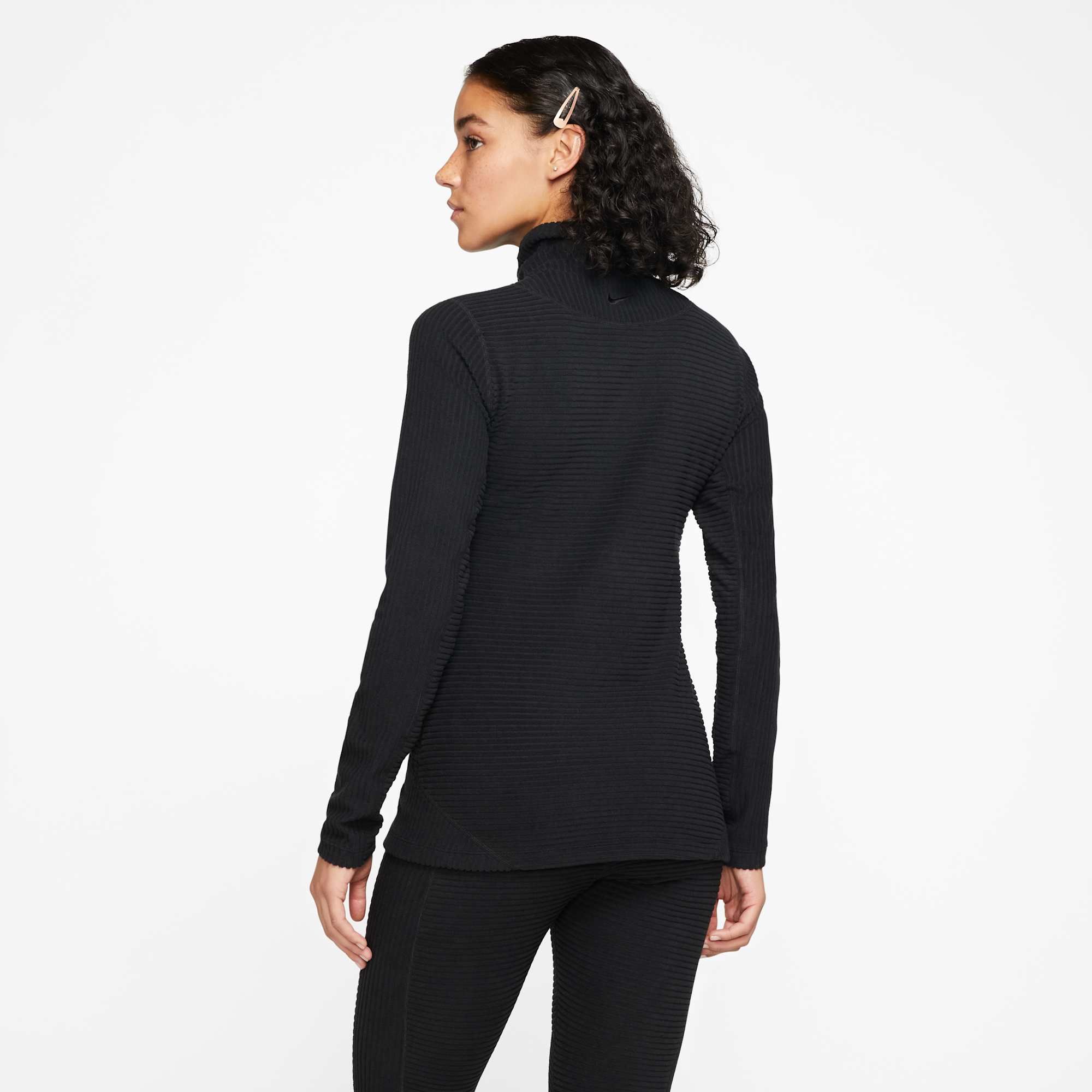 Nike Pro Hyperwarm Velour Top