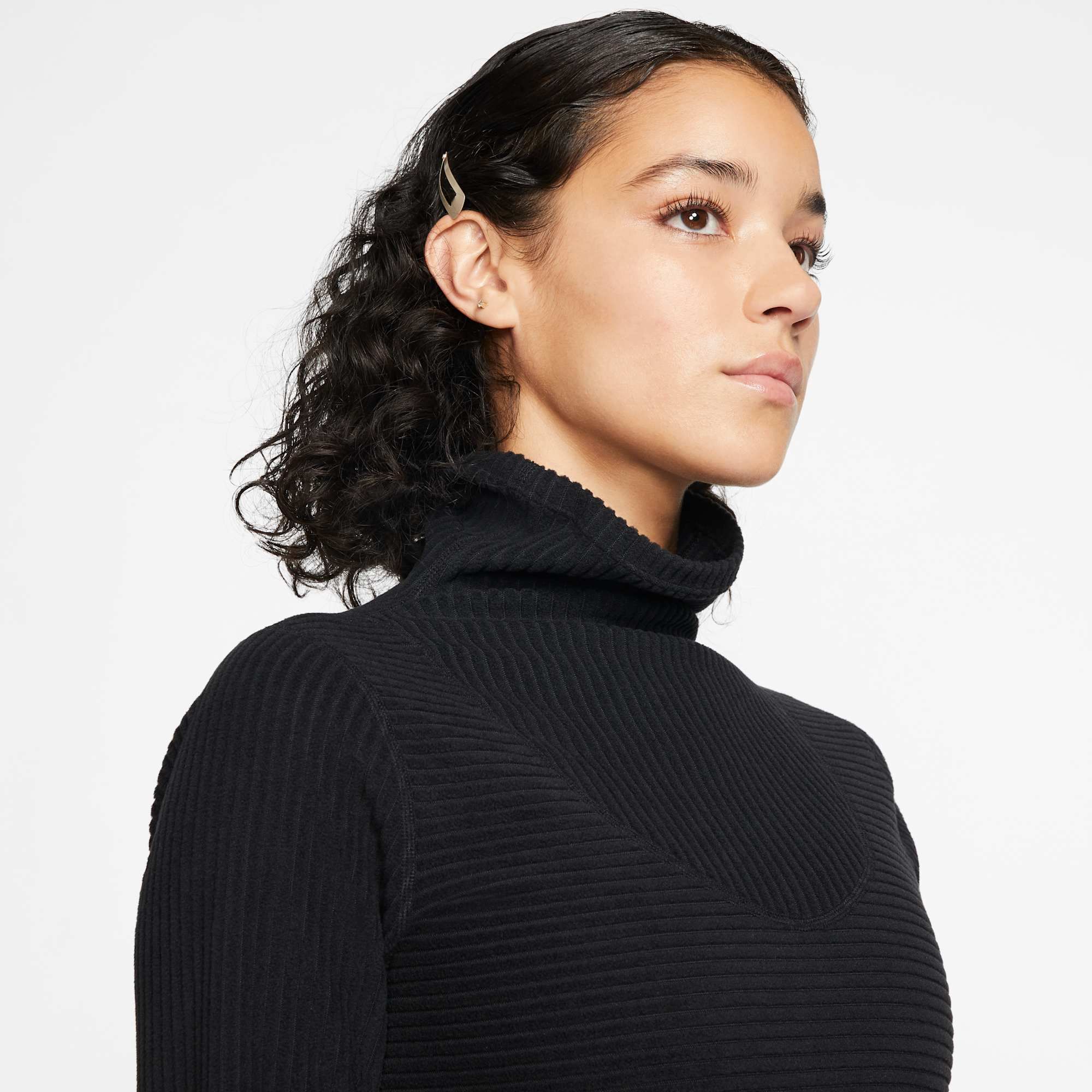 Nike Pro Hyperwarm Velour Top