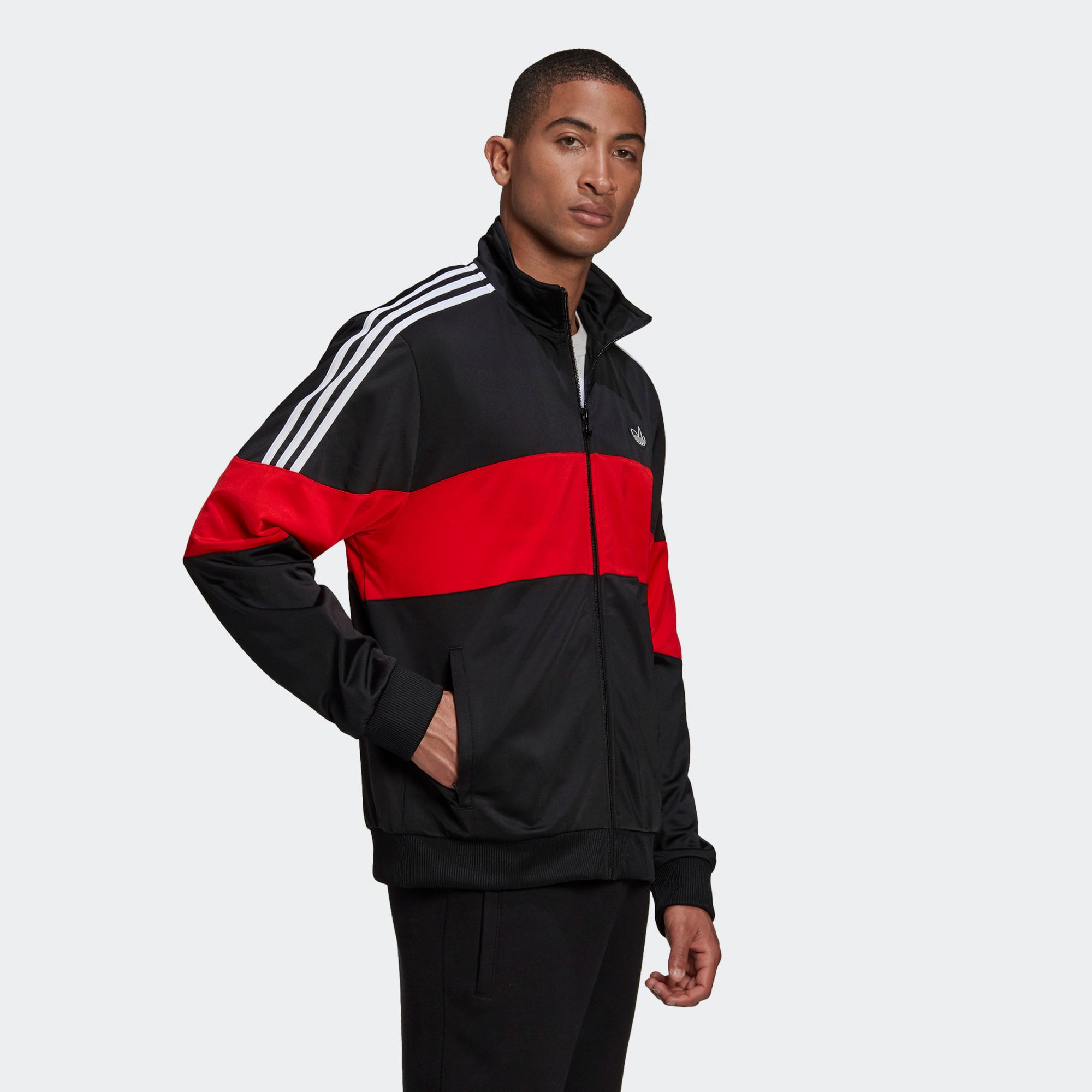 adidas BX-20 Track Jacket - Black/Red