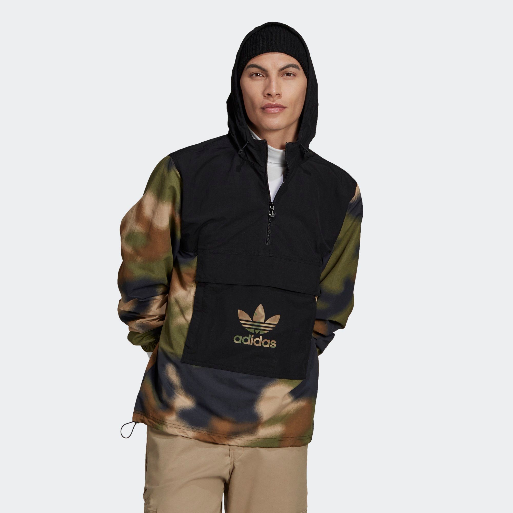 adidas Camo Windbreaker - Hemp