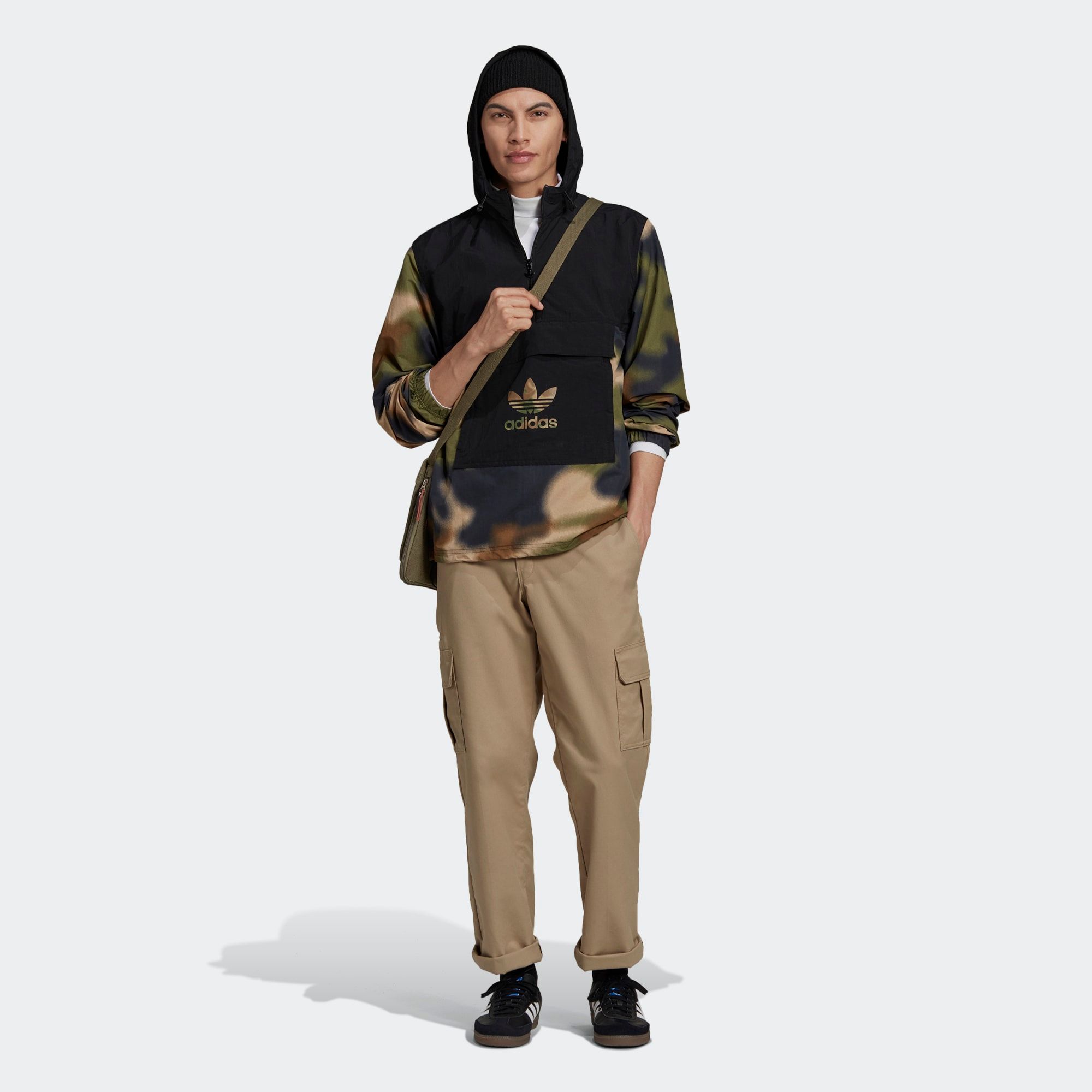 adidas Camo Windbreaker - Hemp