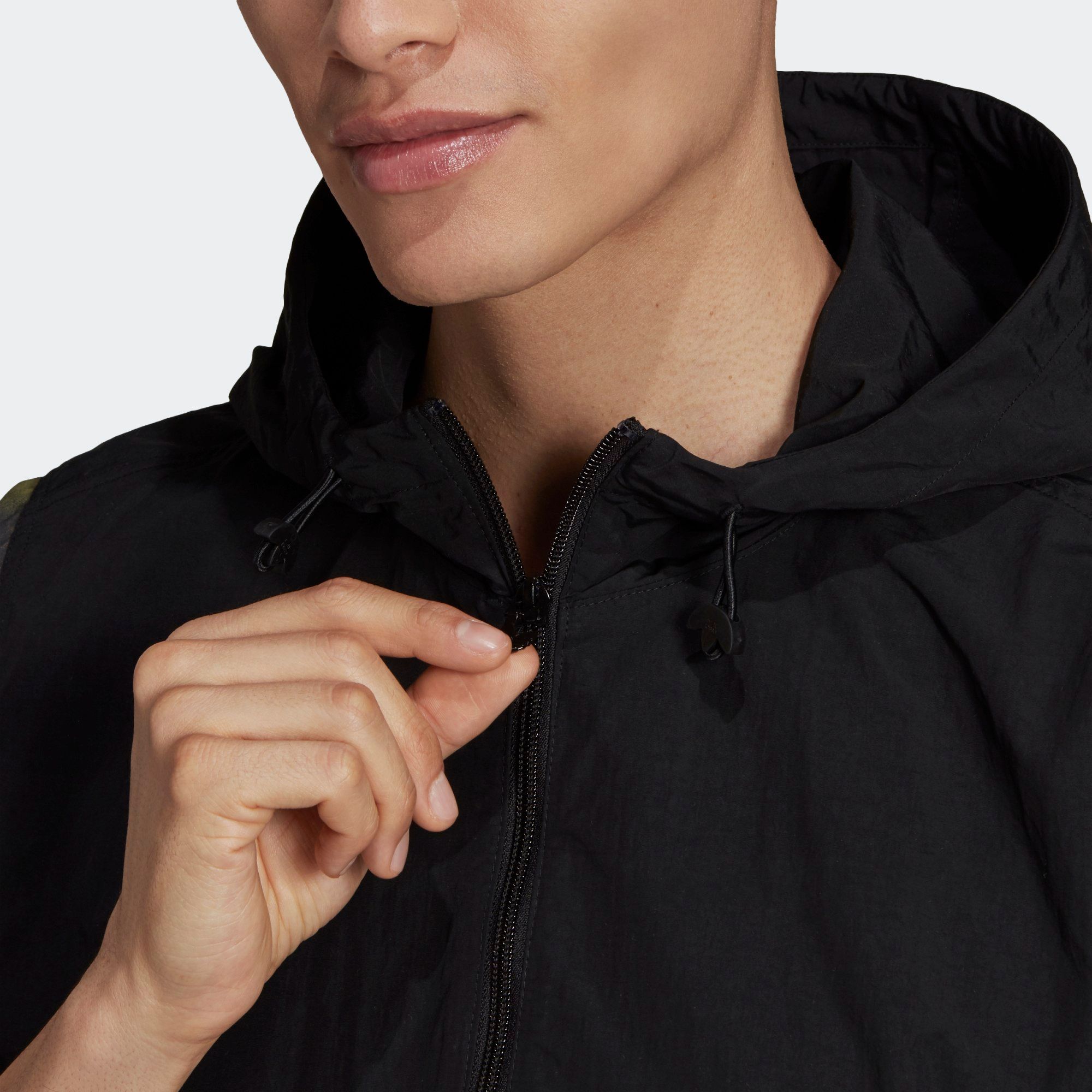 adidas Camo Windbreaker - Hemp