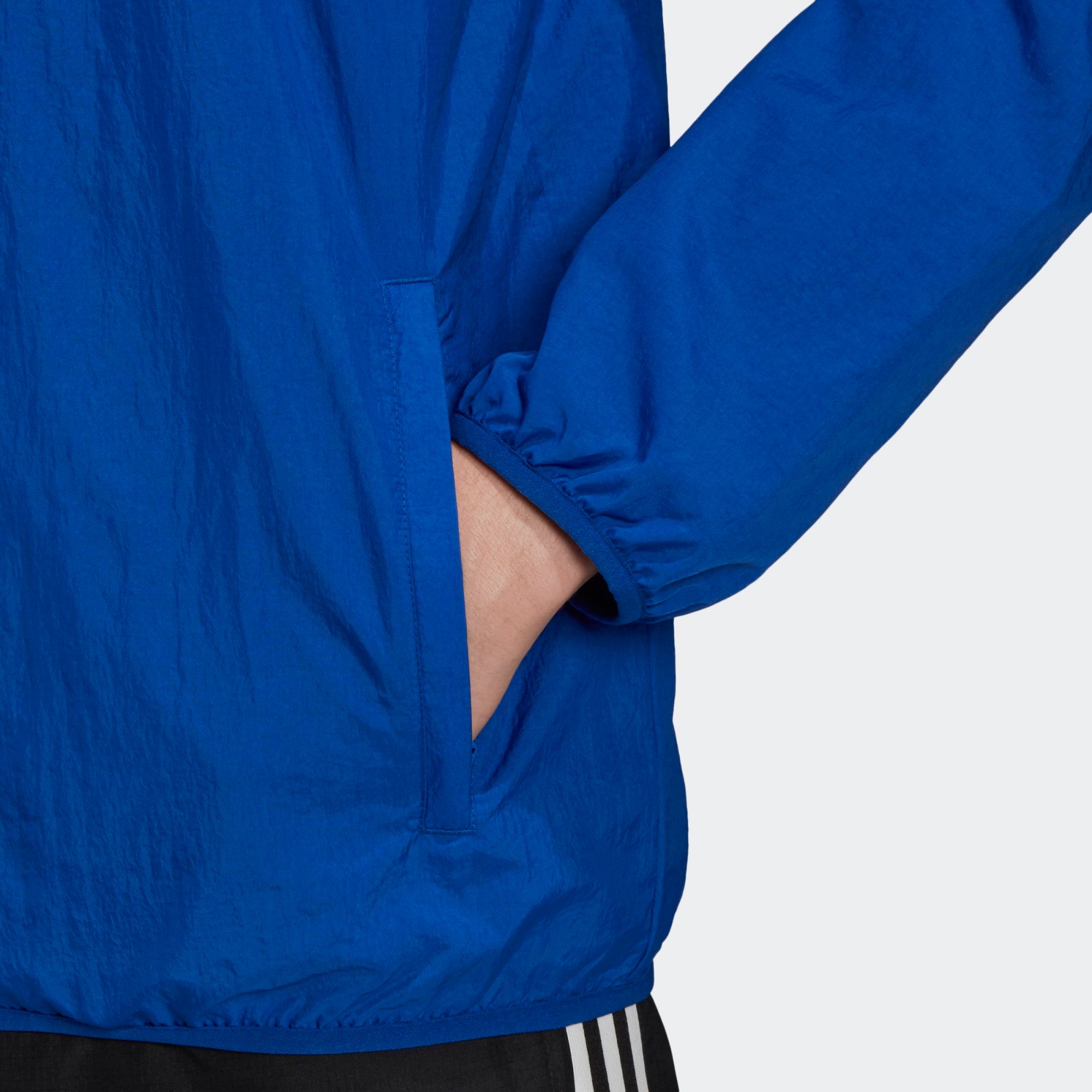 adidas Trefoil Essentials Windbreaker - Royal Blue