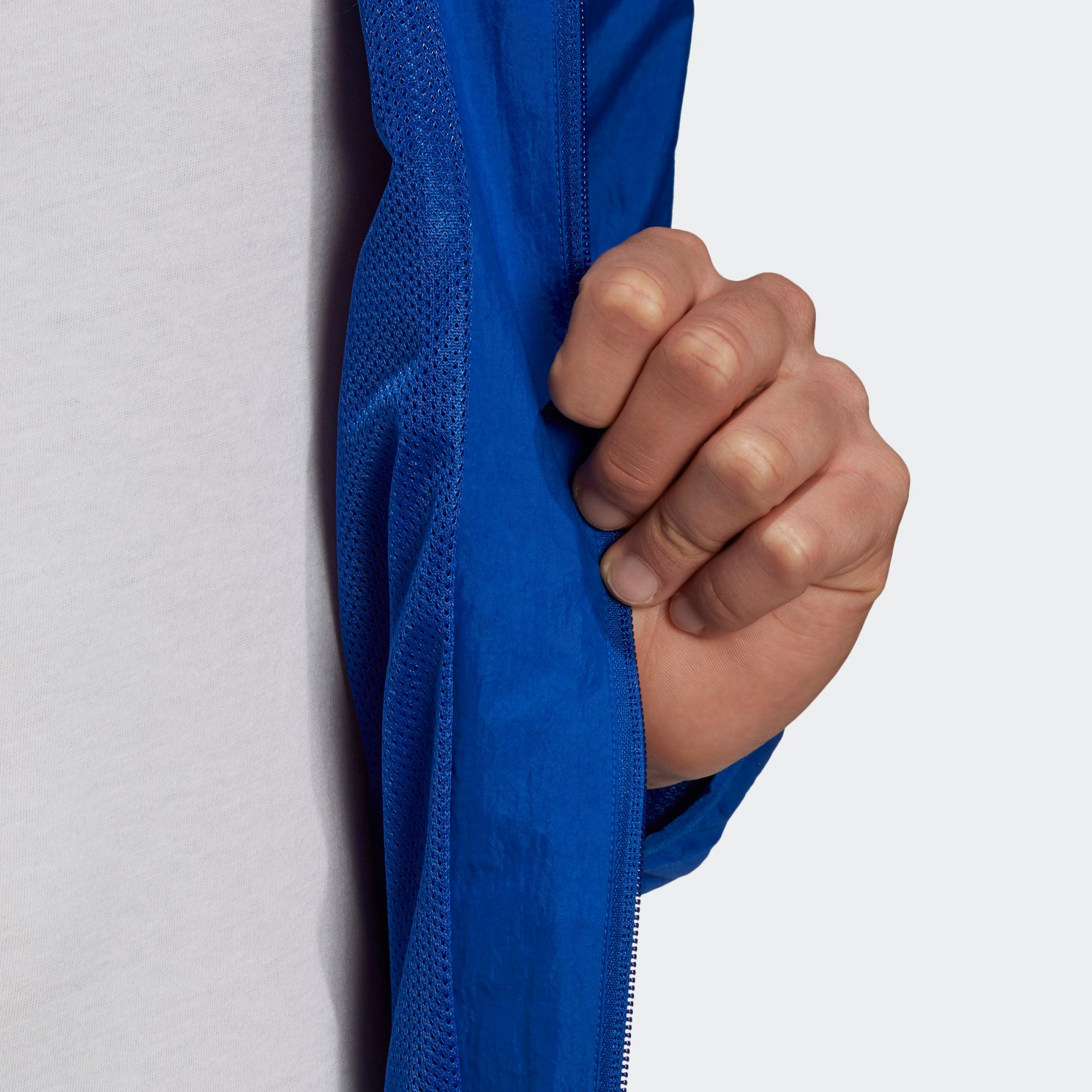 adidas Trefoil Essentials Windbreaker - Royal Blue