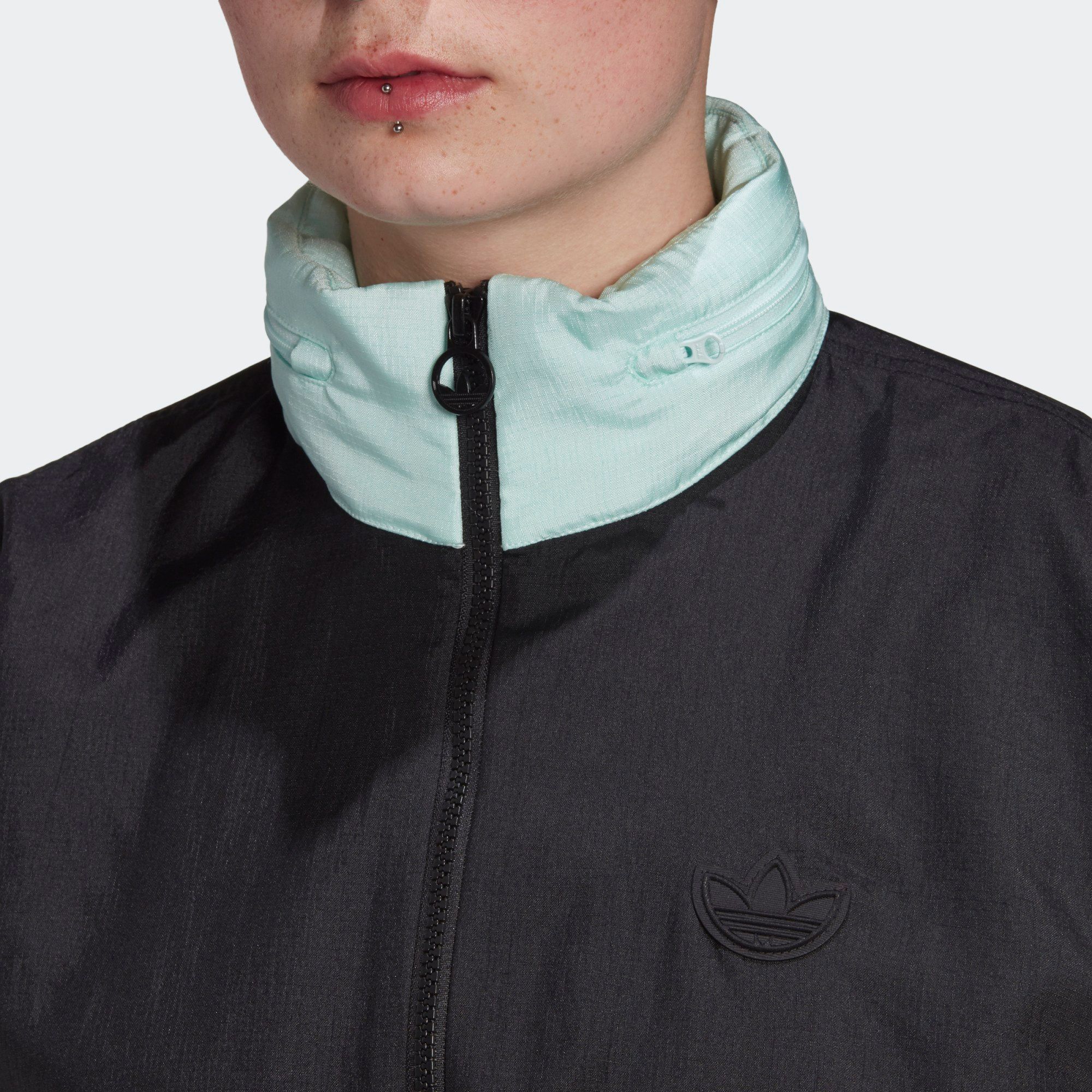 adidas Colorblock Windbreaker - Ice Mint