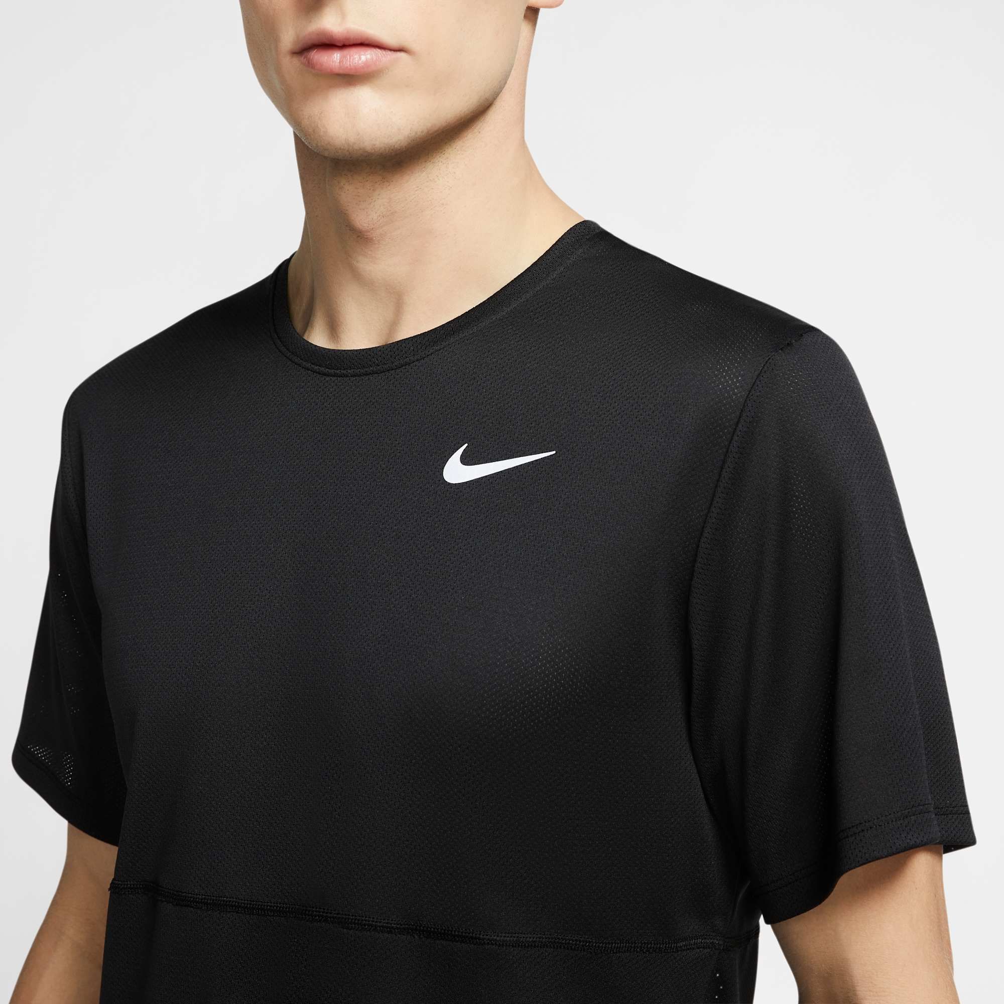 Nike Breathe Running Top - Black