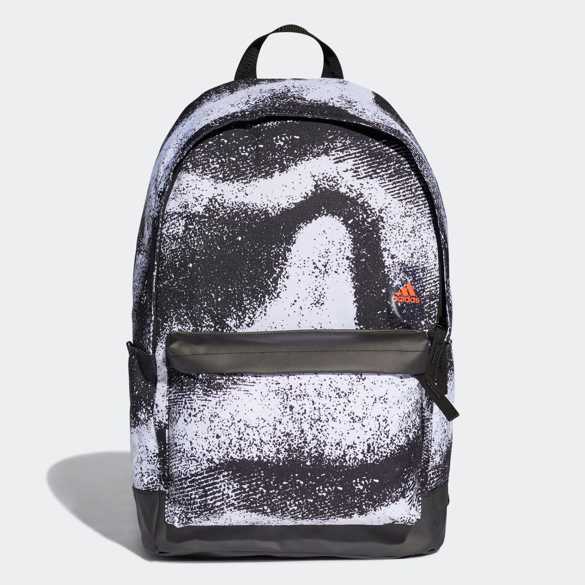 adidas Classic Print Pocket Backpack - Black