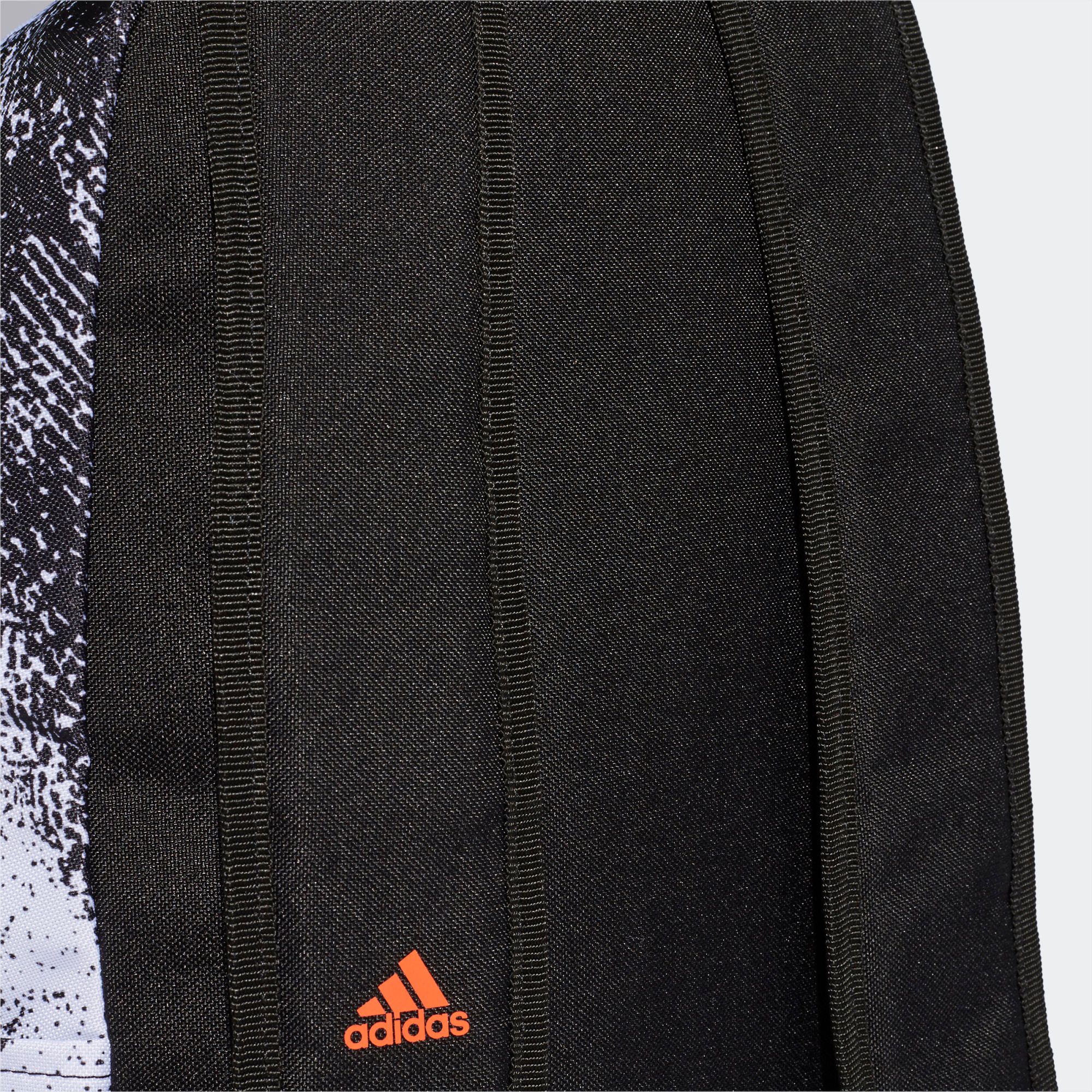 adidas Classic Print Pocket Backpack - Black