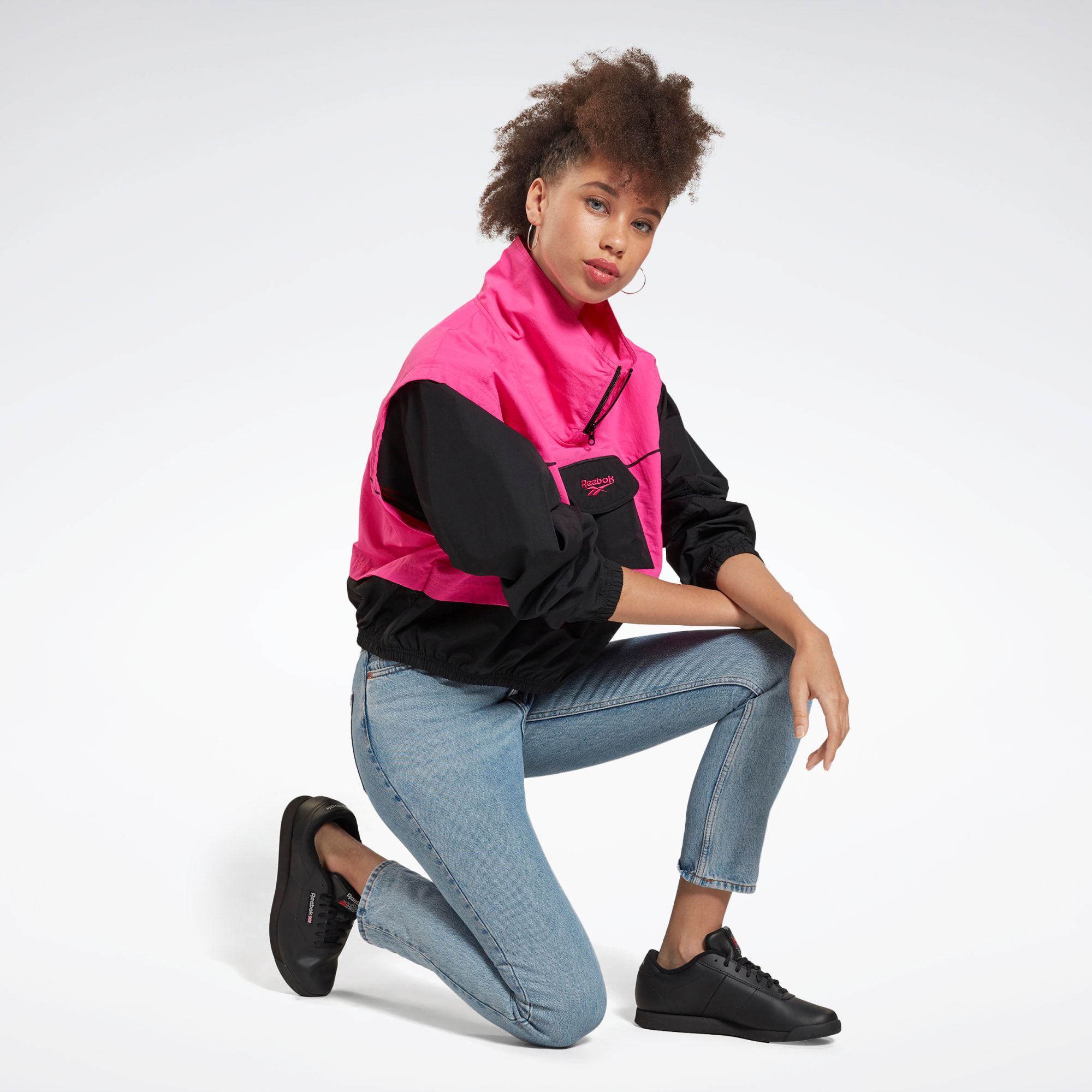 Reebok Classic Cover-Up Jacket - Pink