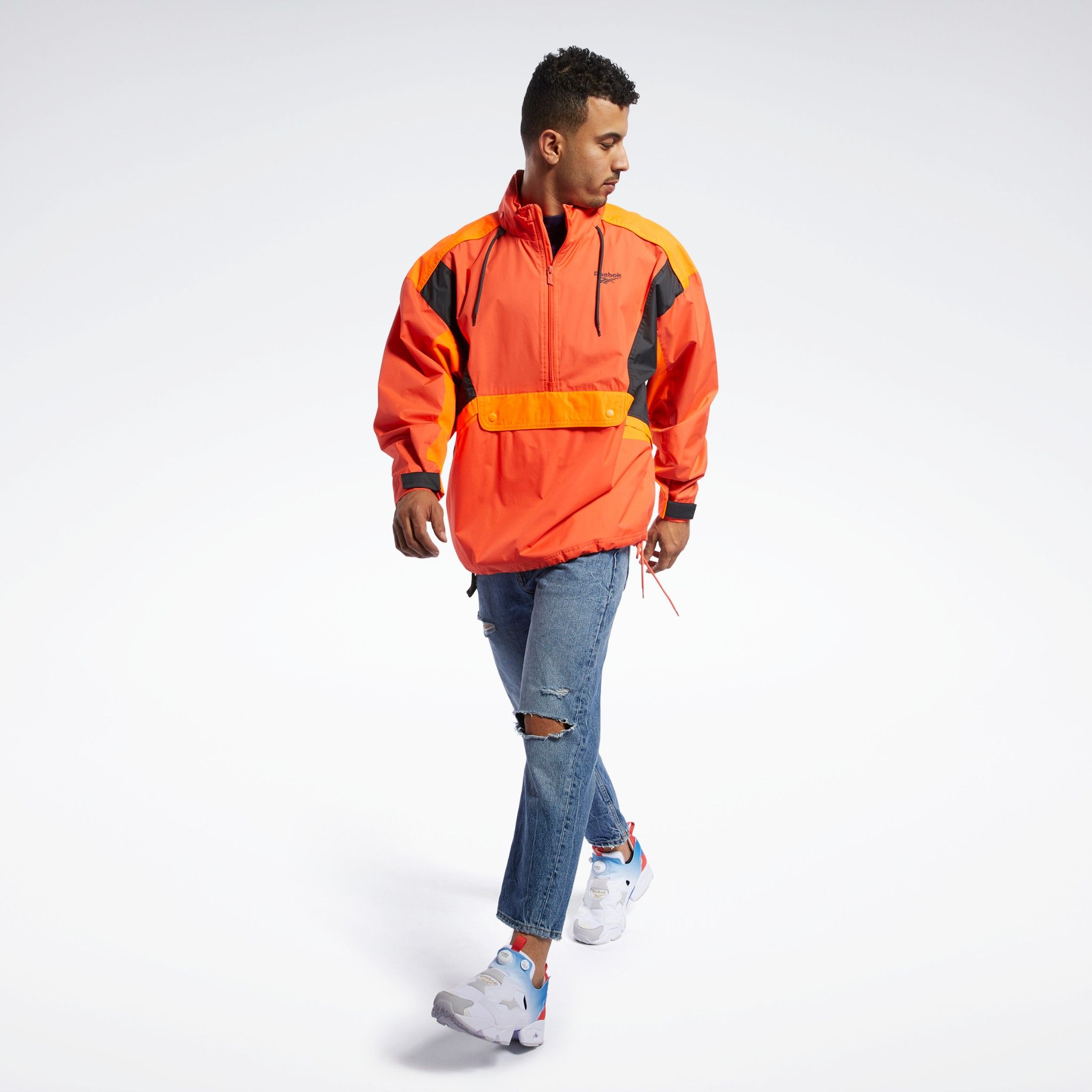 Reebok Classics Trail Windbreaker 'Orange'