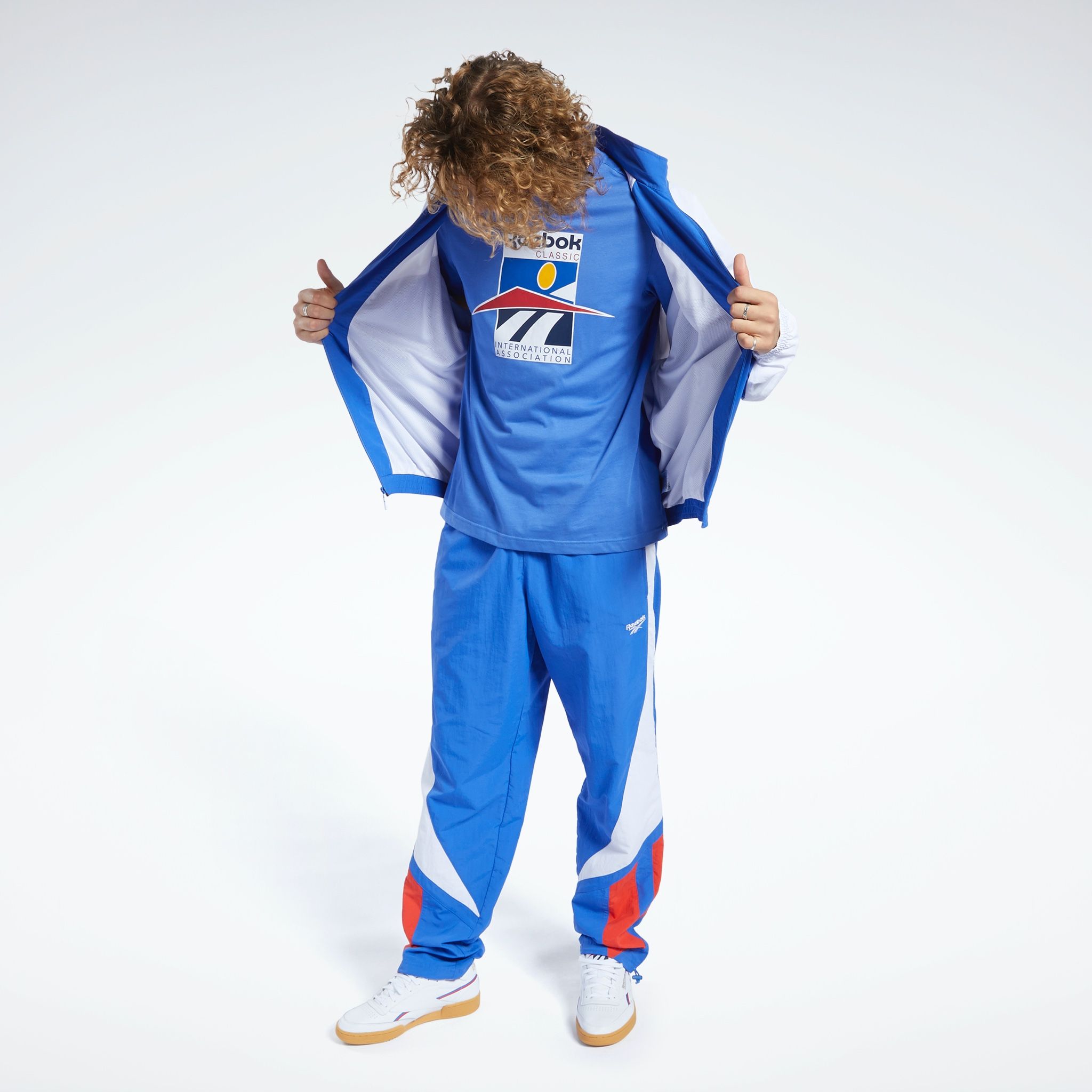 Reebok Classics Twin Vector Track Jacket 'Blue Blast'