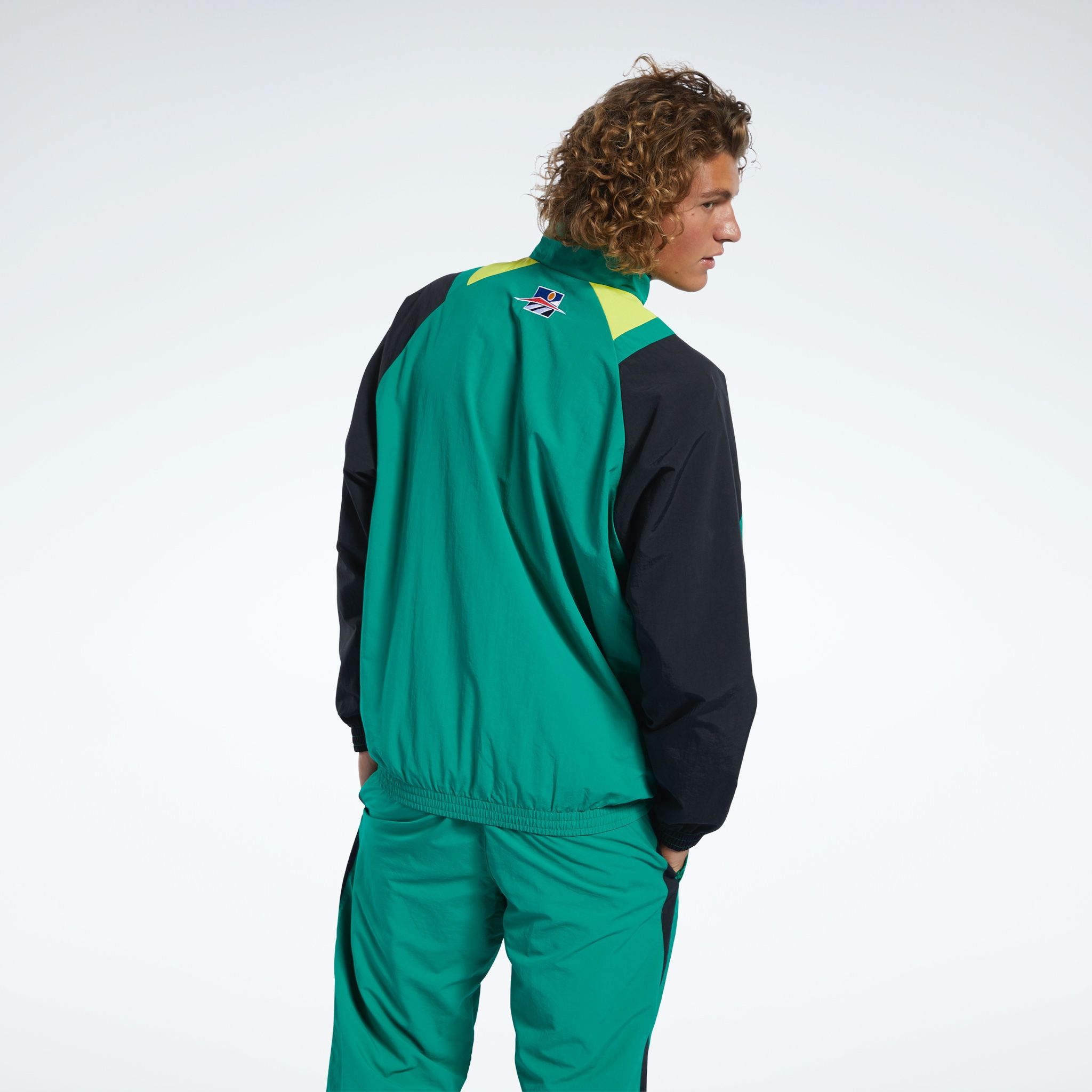 Reebok Classics Twin Vector Track Jacket 'Basil Green'