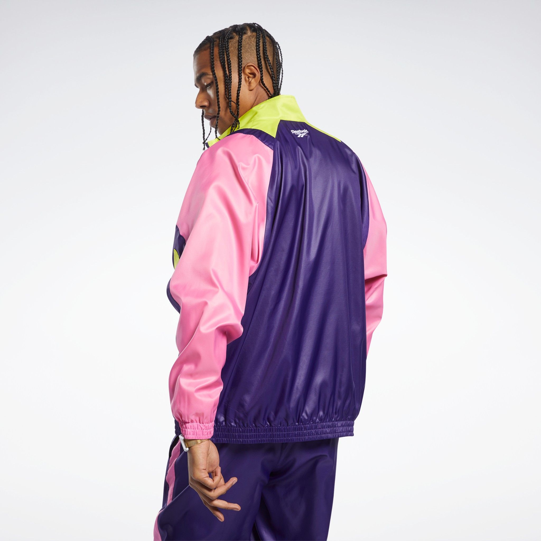 Reebok Classics Twin Vector Track Jacket 'Mystic Orchid'
