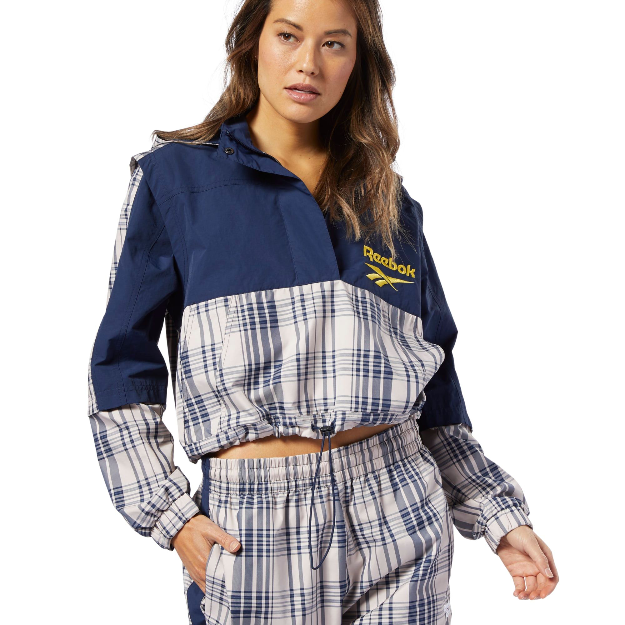 Reebok Classics Vector Jacket - Buff/Collegiate Navy
