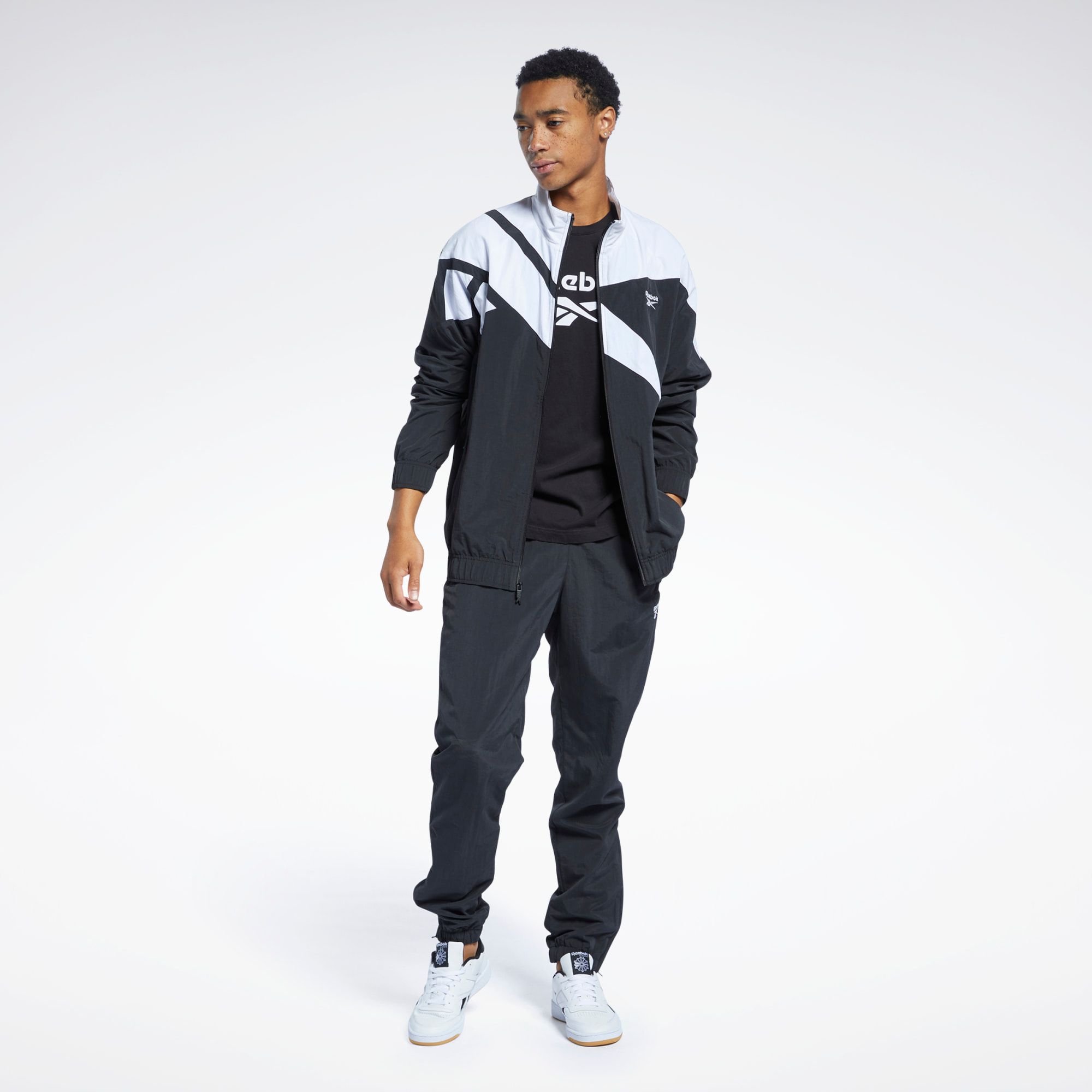 Reebok Classics Vector Track Jacket - Black/White