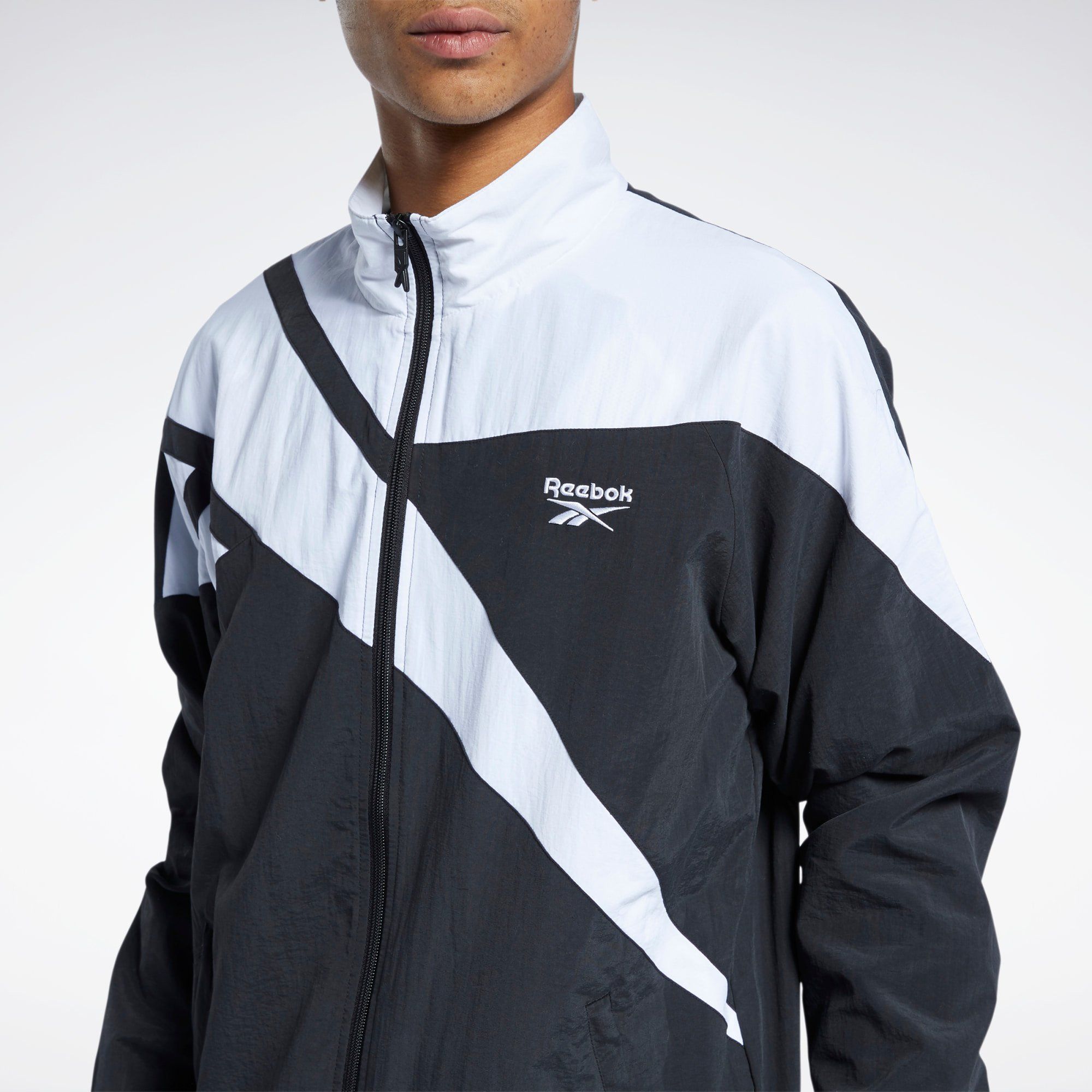 Reebok Classics Vector Track Jacket - Black/White
