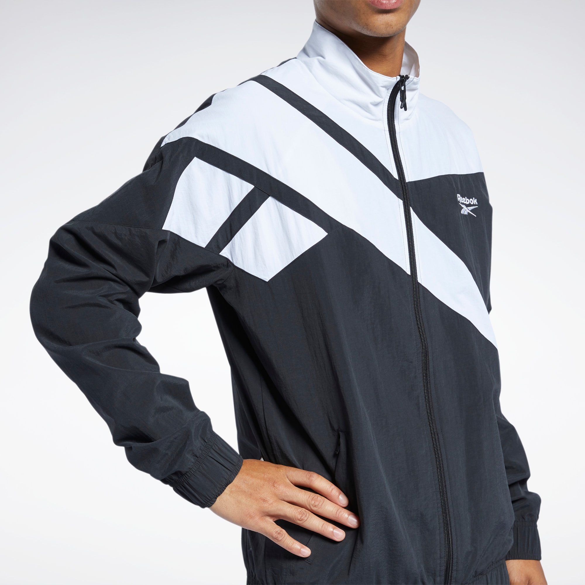 Reebok Classics Vector Track Jacket - Black/White
