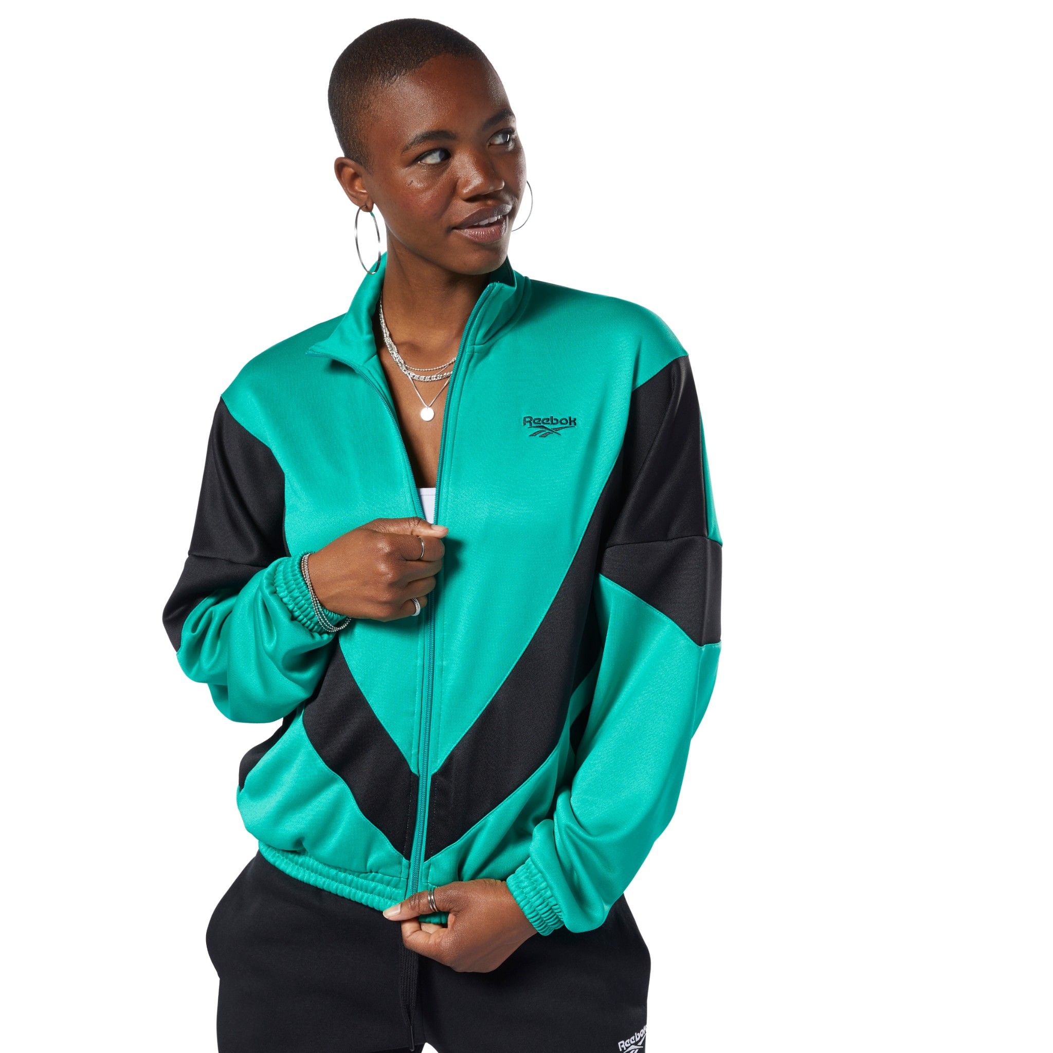 Reebok Classics Vector Track Jacket 'Turquoise'