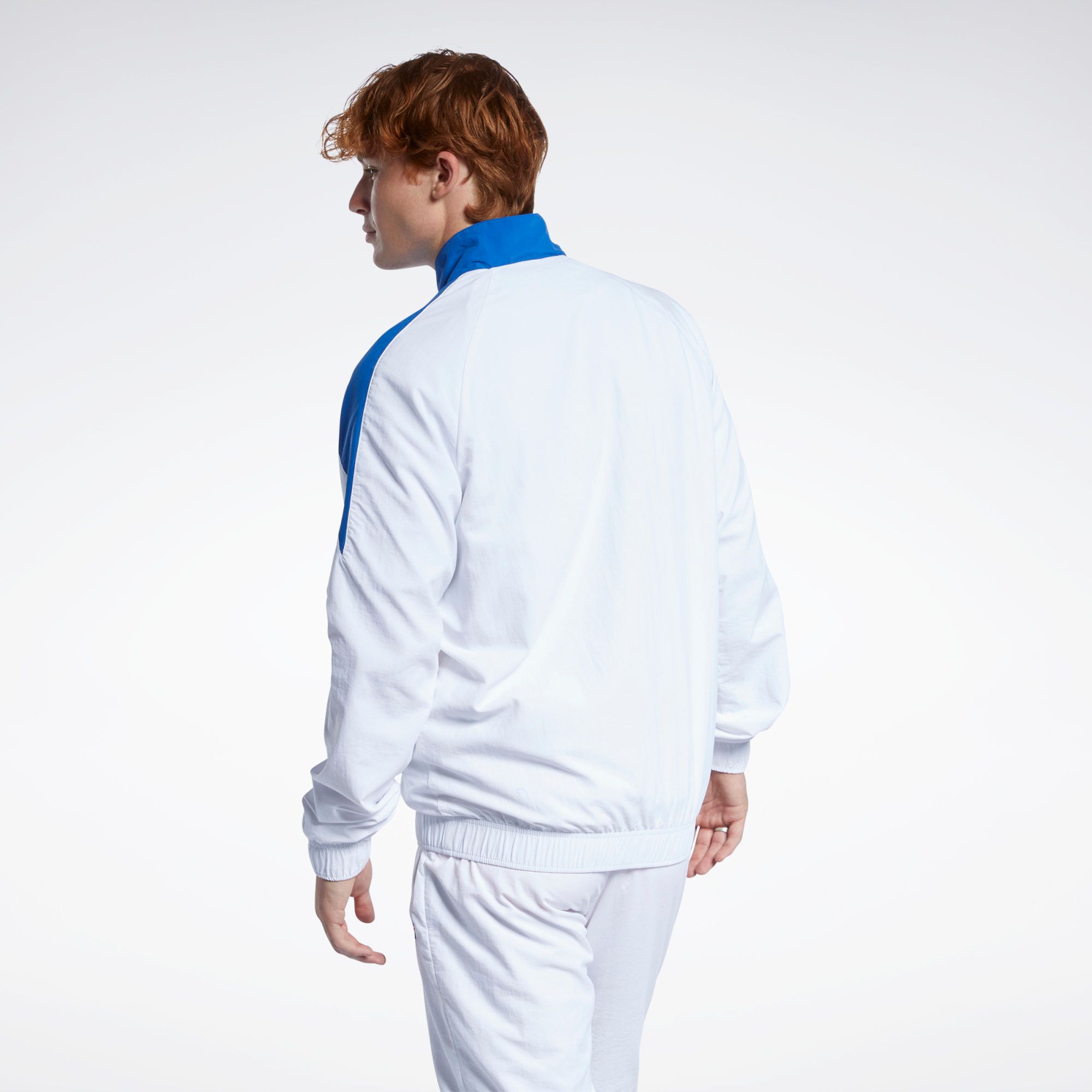 Reebok Classics Vector Track Jacket - White/Blue/Red