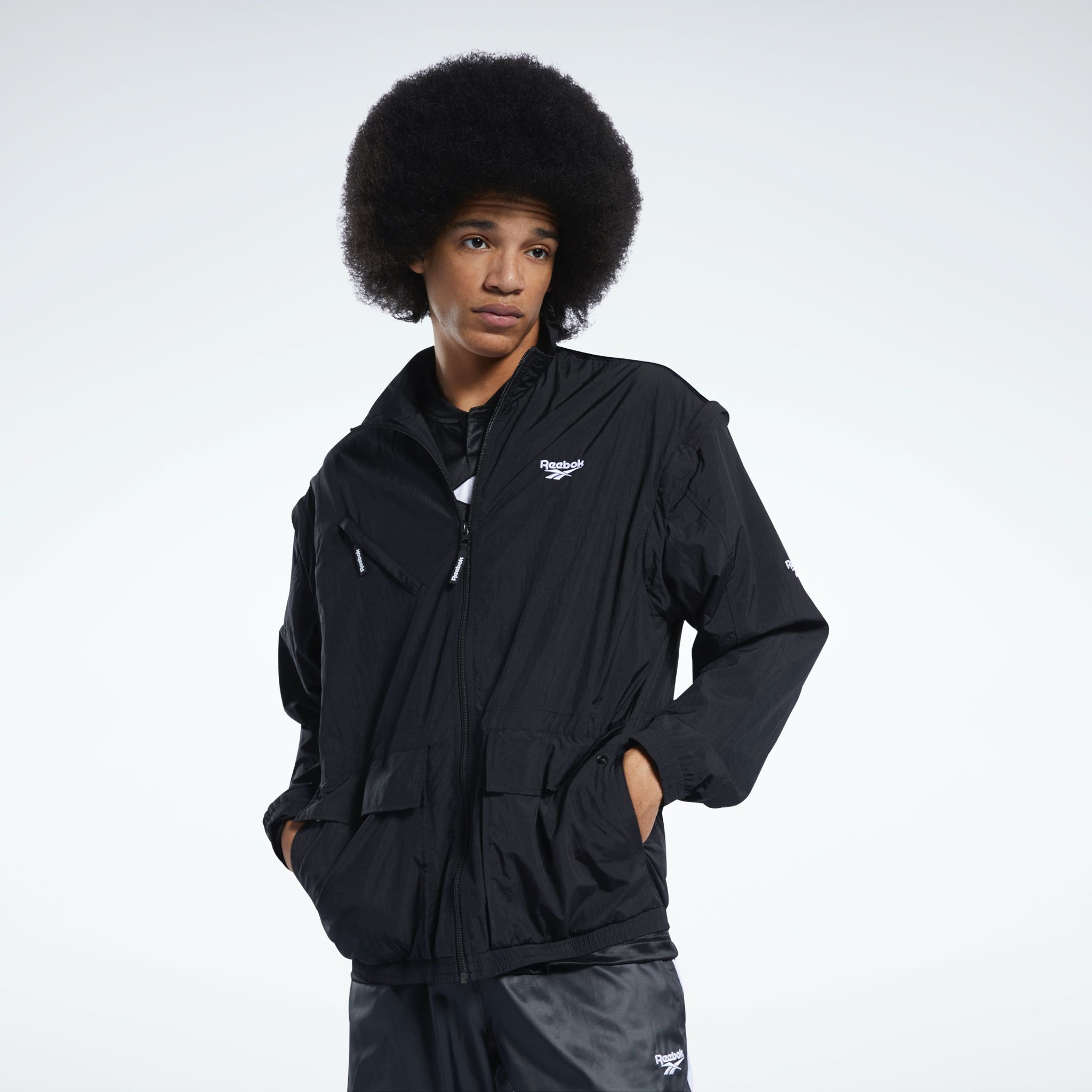 Reebok Classics Zip-Off Jacket 'Black'