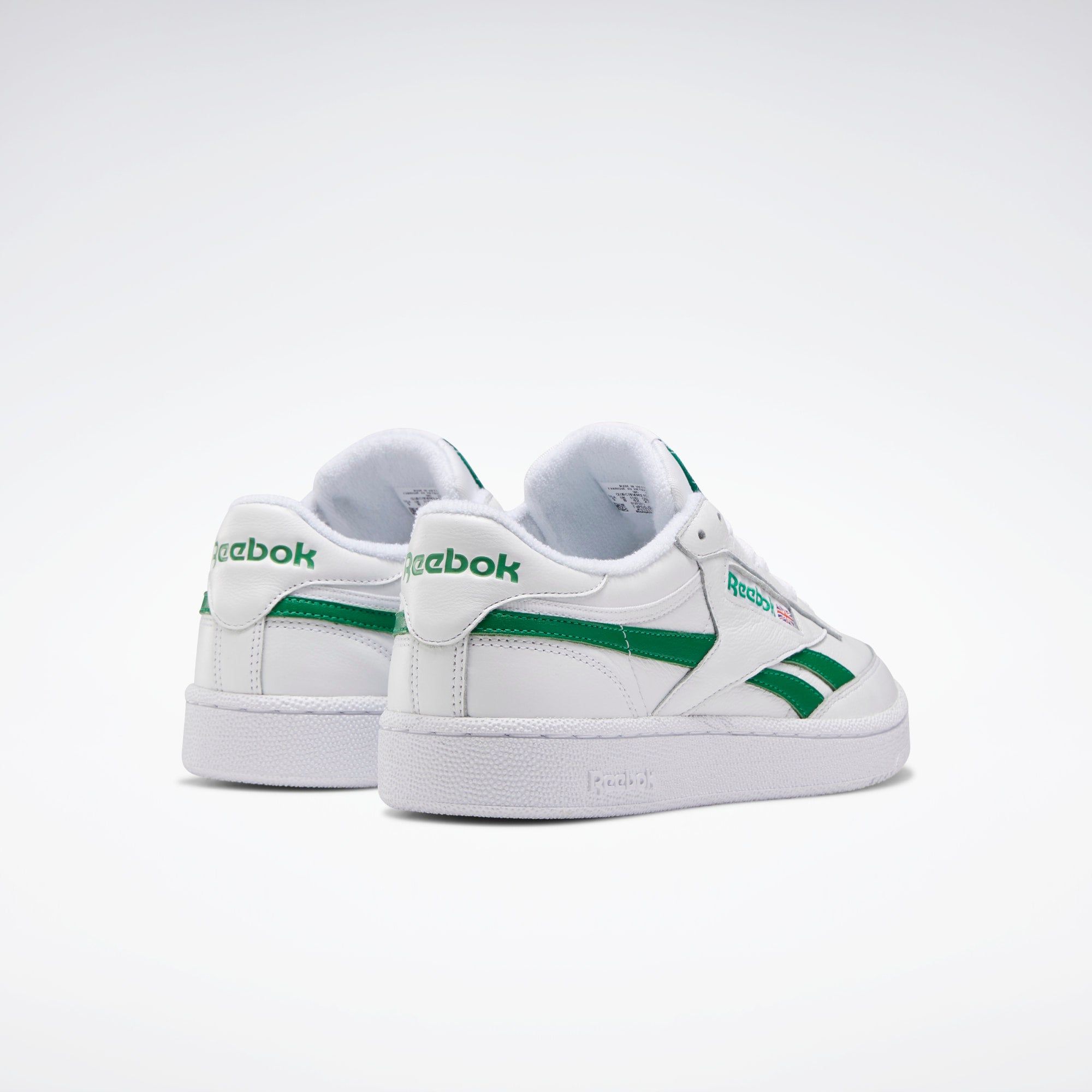  Reebok Club C Revenge - White / Glen Green 