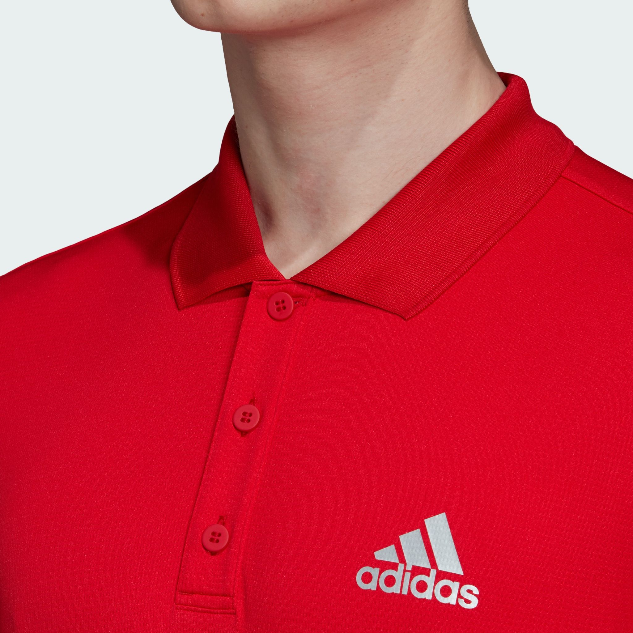 adidas Club Polo Shirt 'Scarlet'