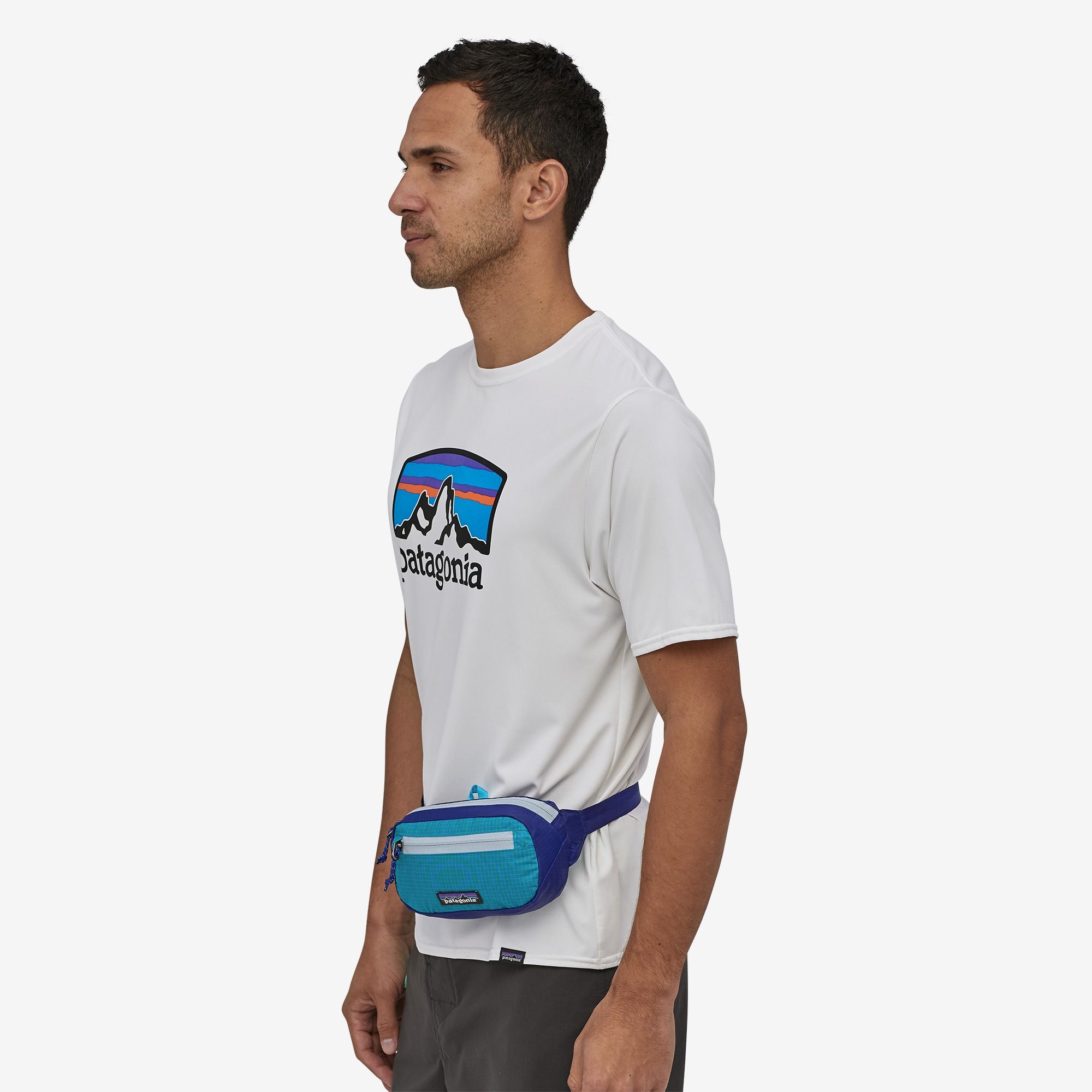 Patagonia Ultralight Black Hole® Mini Hip Pack 1L 'Cobalt Blue'