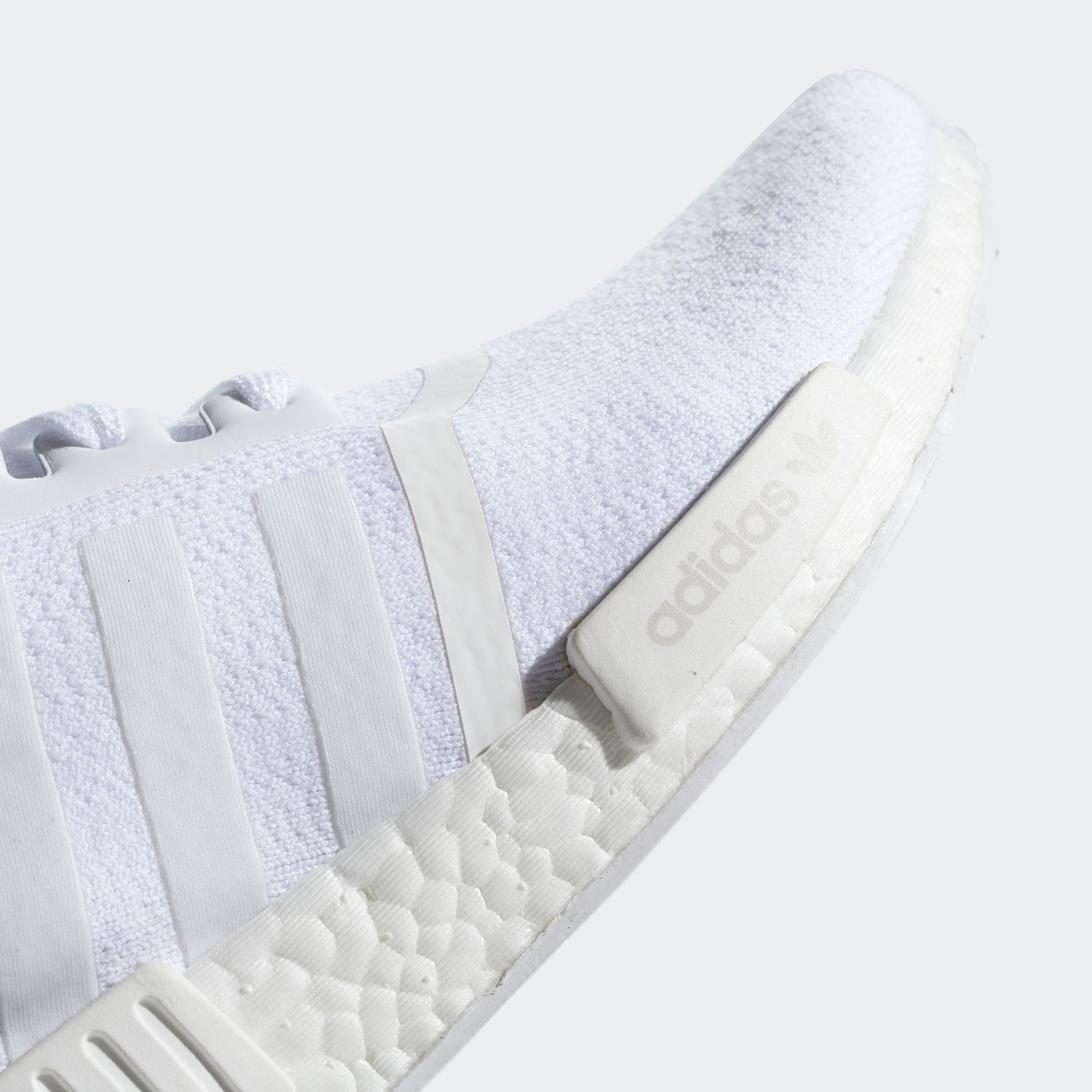 adidas NMD R1 Primeknit - White/White