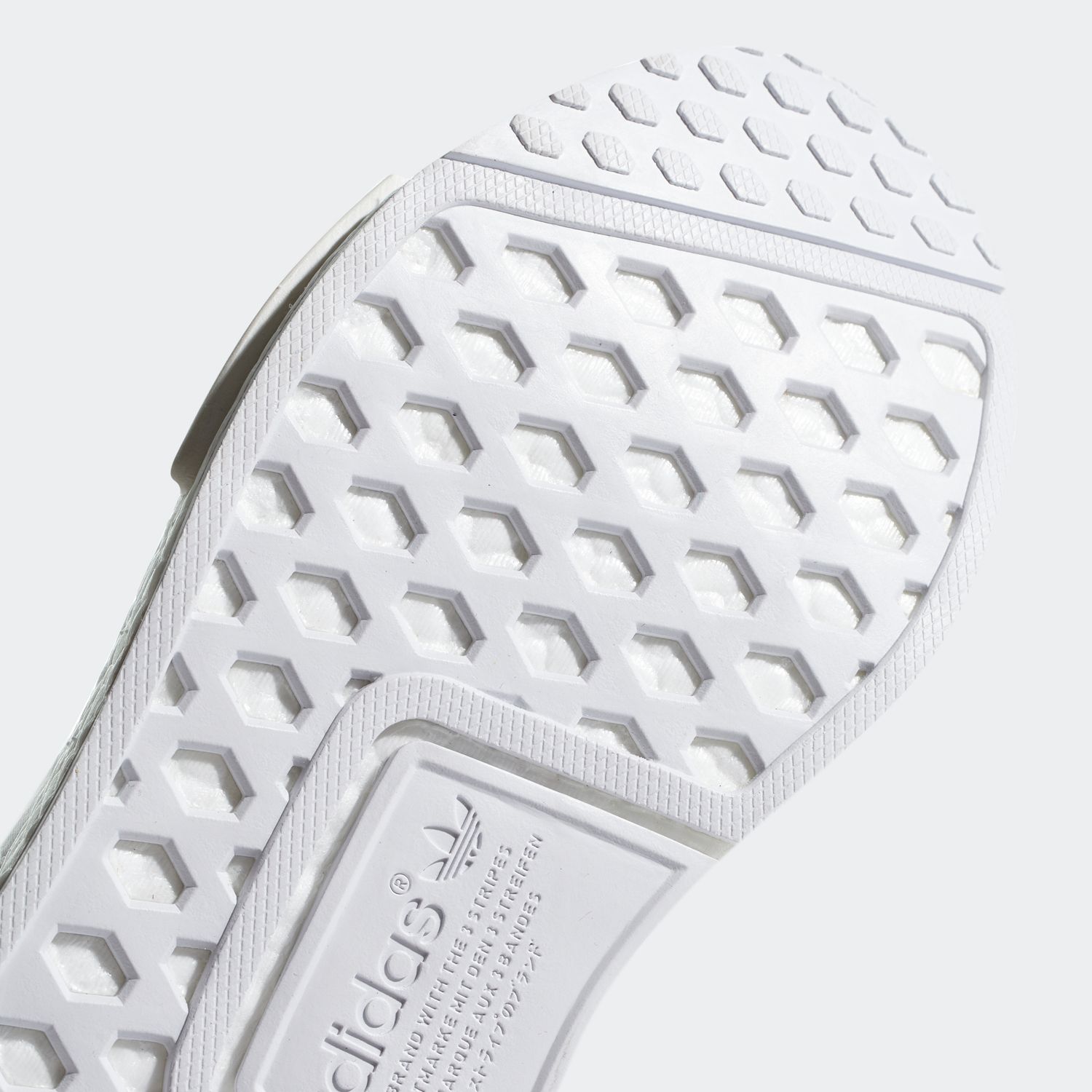 adidas NMD R1 Primeknit - White/White